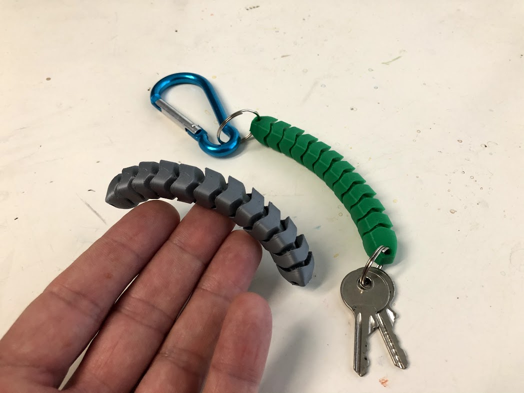 Snake Keychain (Print in Place) - photo 4