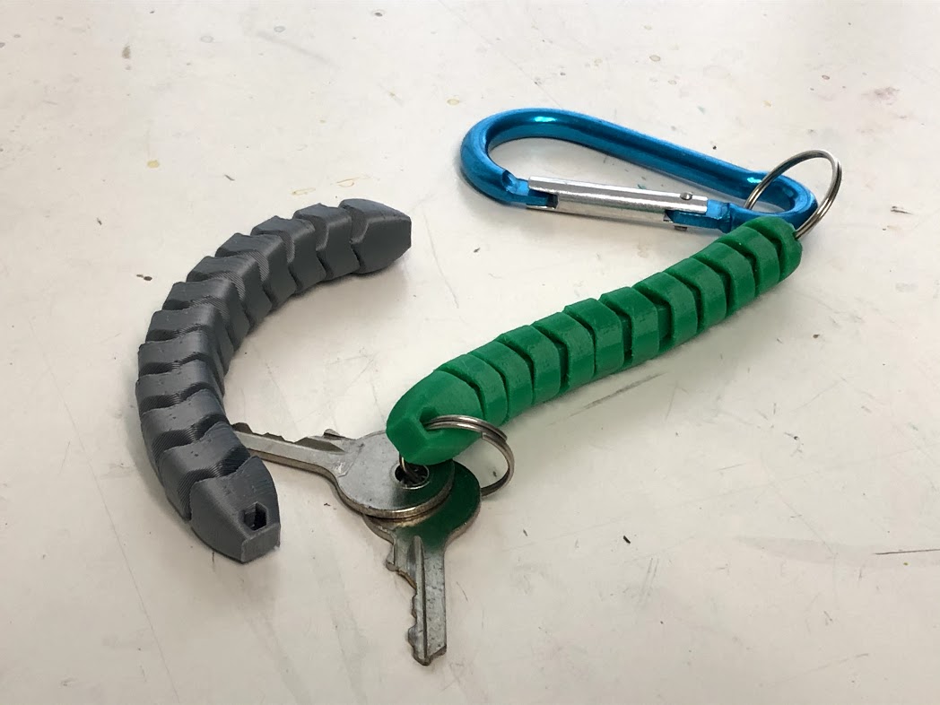 Snake Keychain (Print in Place) - photo 3