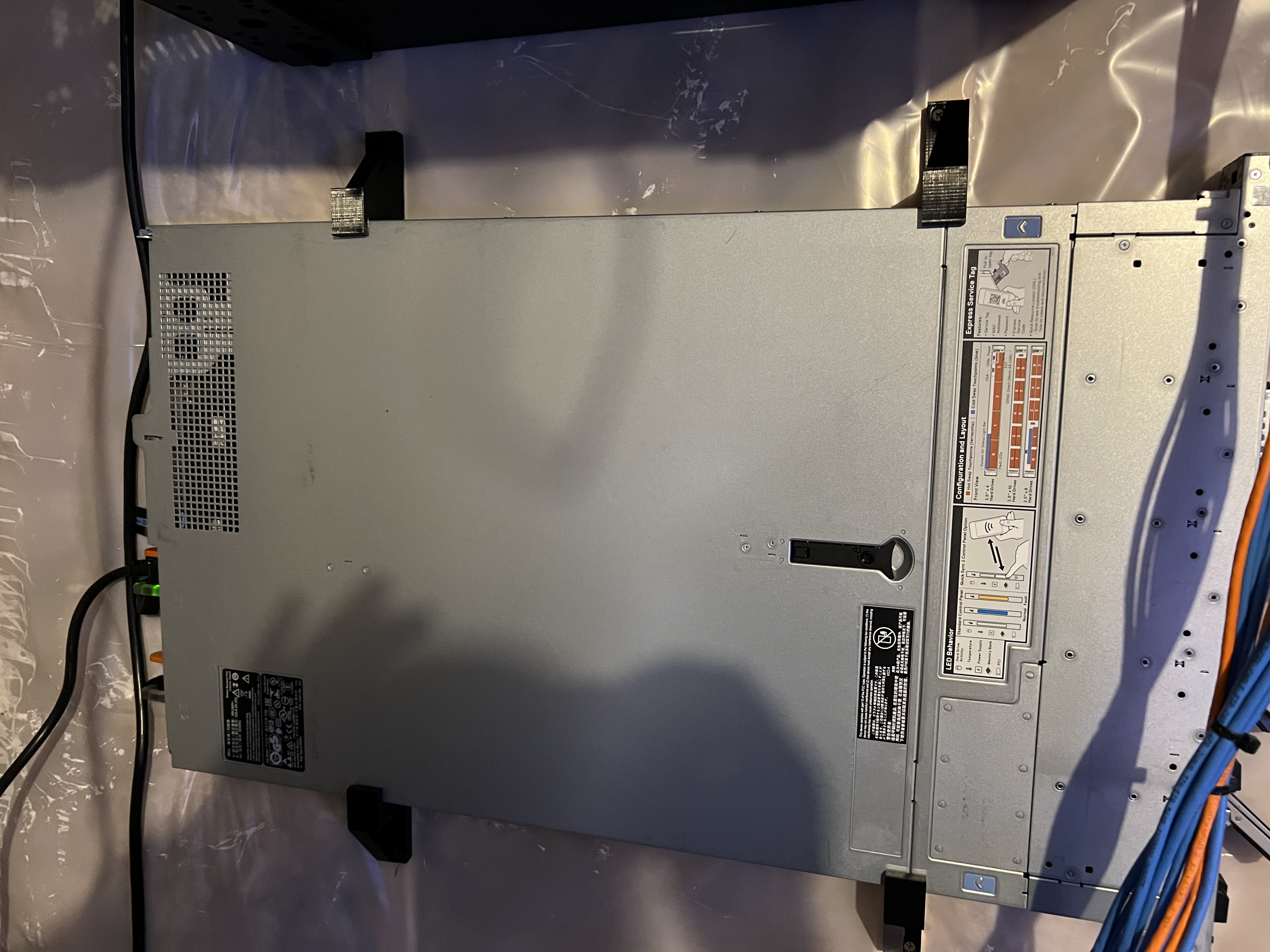 1U horizontal server mount - photo 2