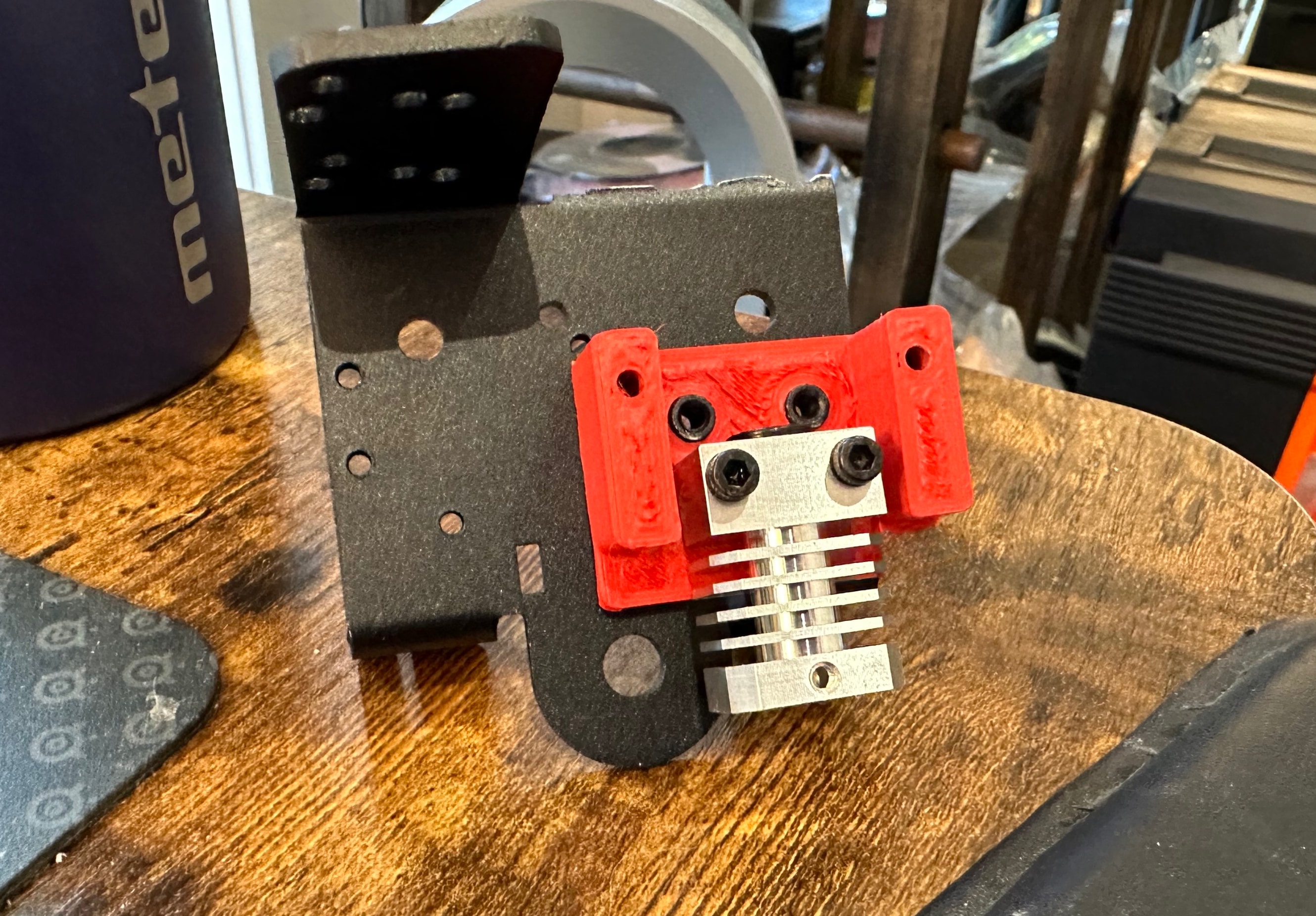 Hotend Mount / Adapter for Ender 5 S1 - photo 3