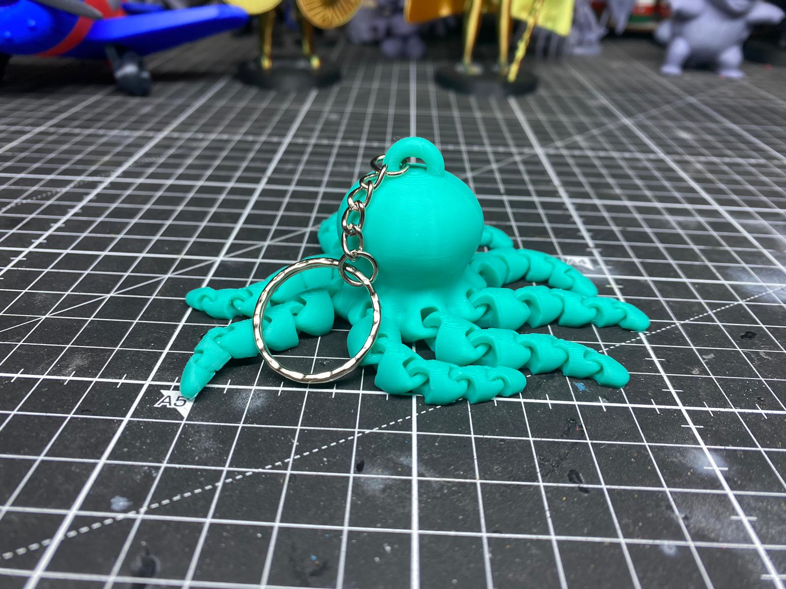 Octopus Remix Keychain - photo 3
