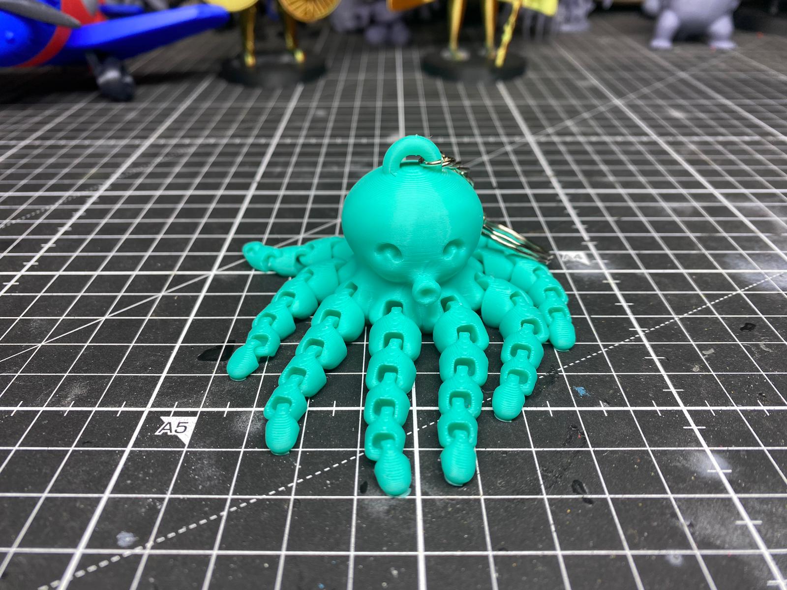Octopus Remix Keychain - photo 2