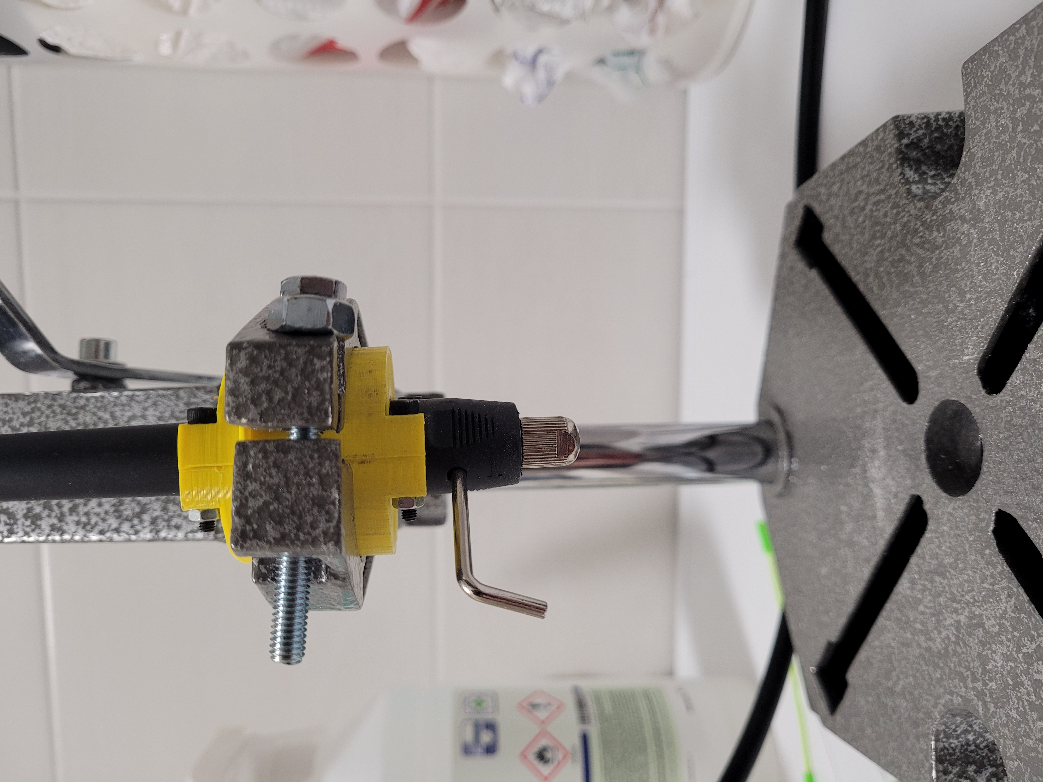 Extol drill clamp dremel converter - photo 2