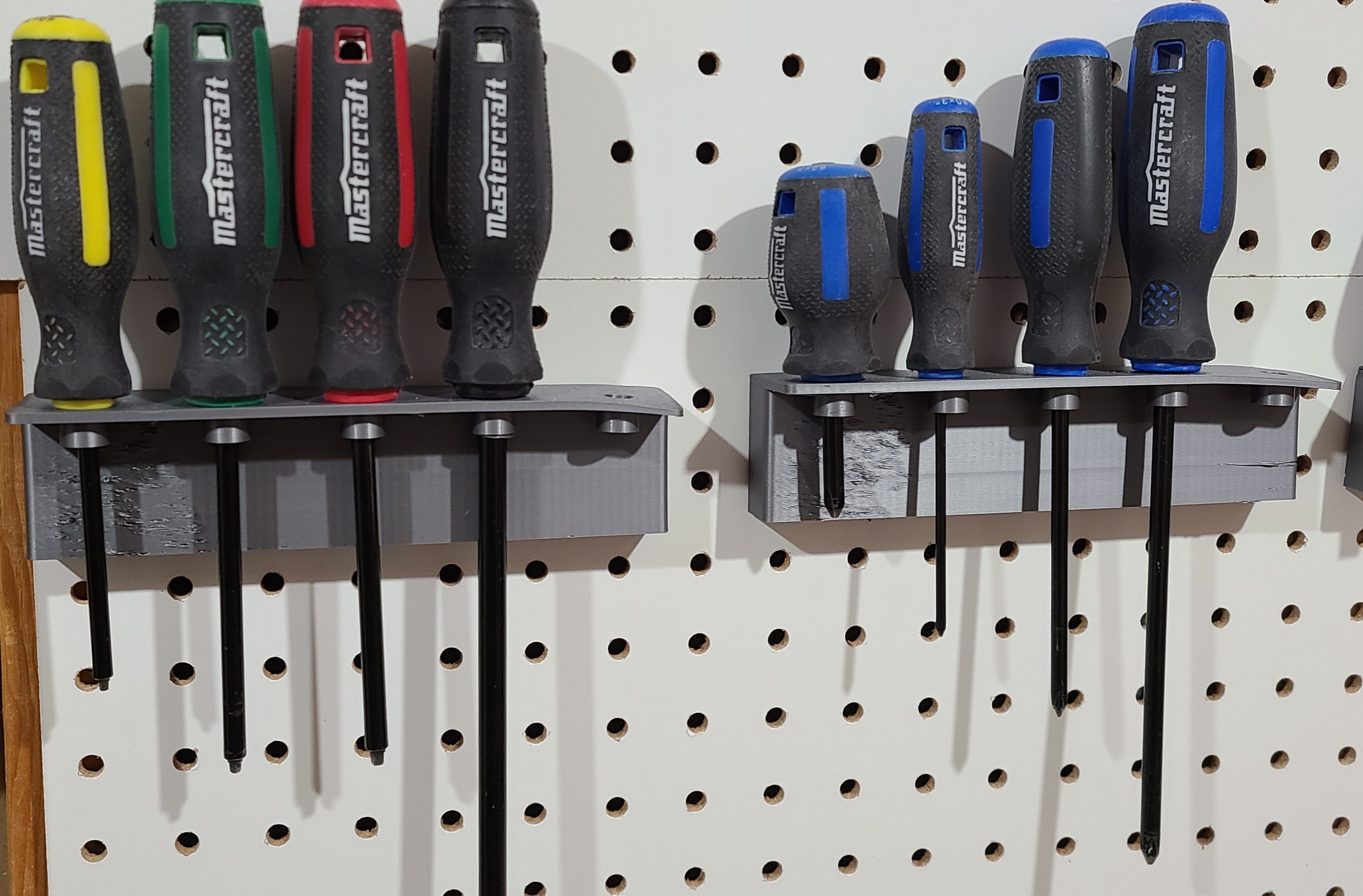 Screw Driver Holder for Universal Peg Board System