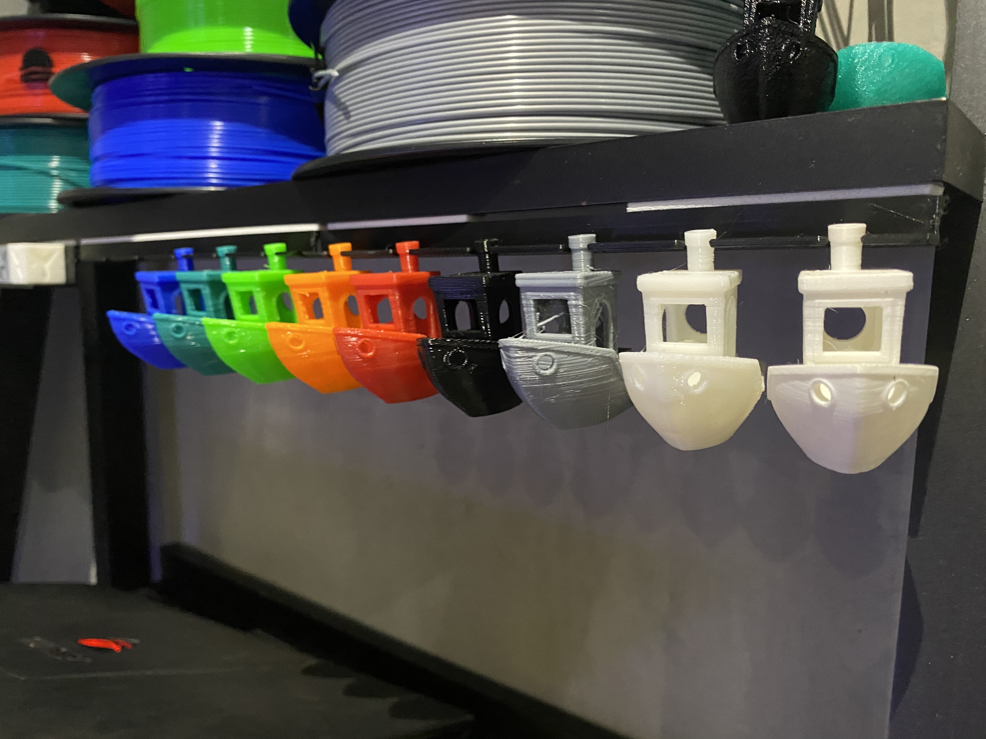 Benchy shelf