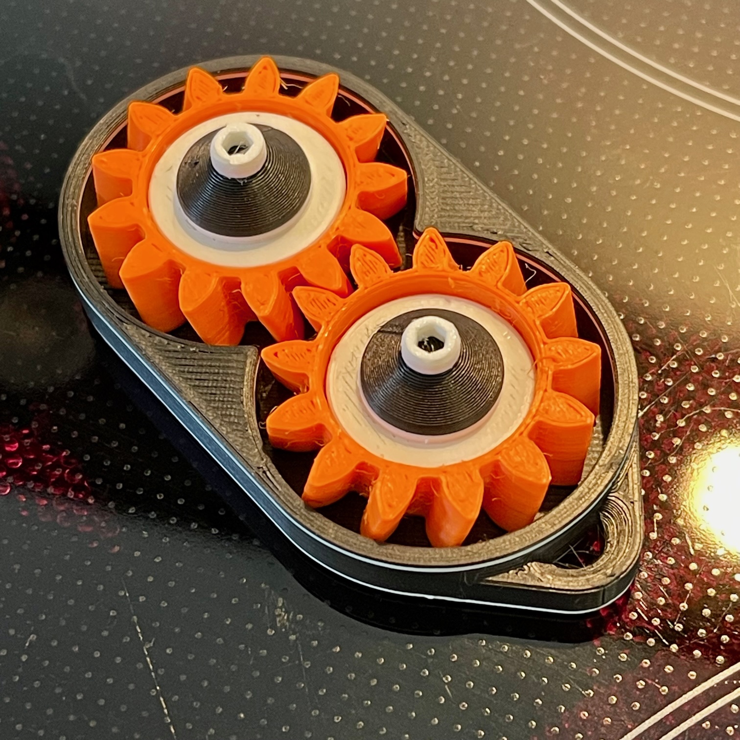 Gear Spinner Keychain REMIX