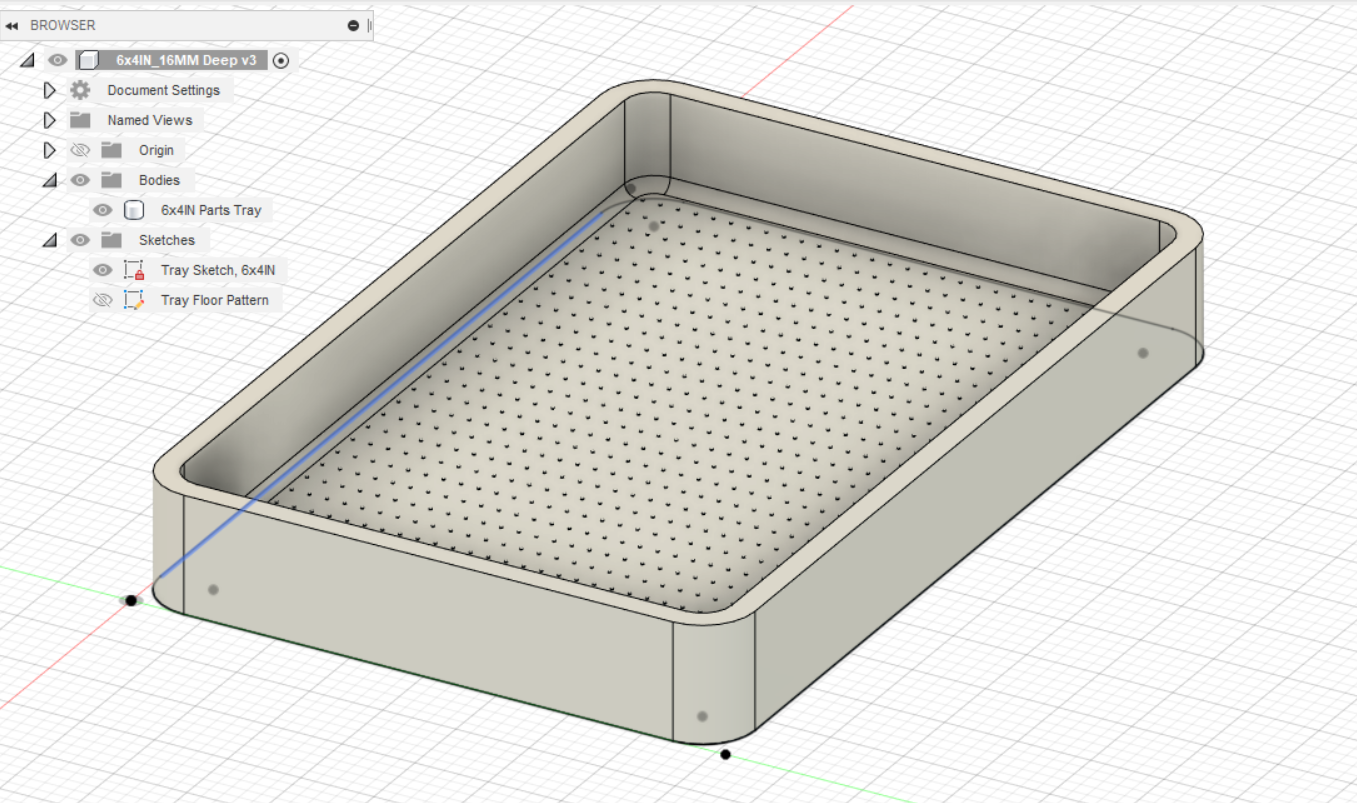 Minimal 6" x 4" Armorer / Parts Tray - photo 2