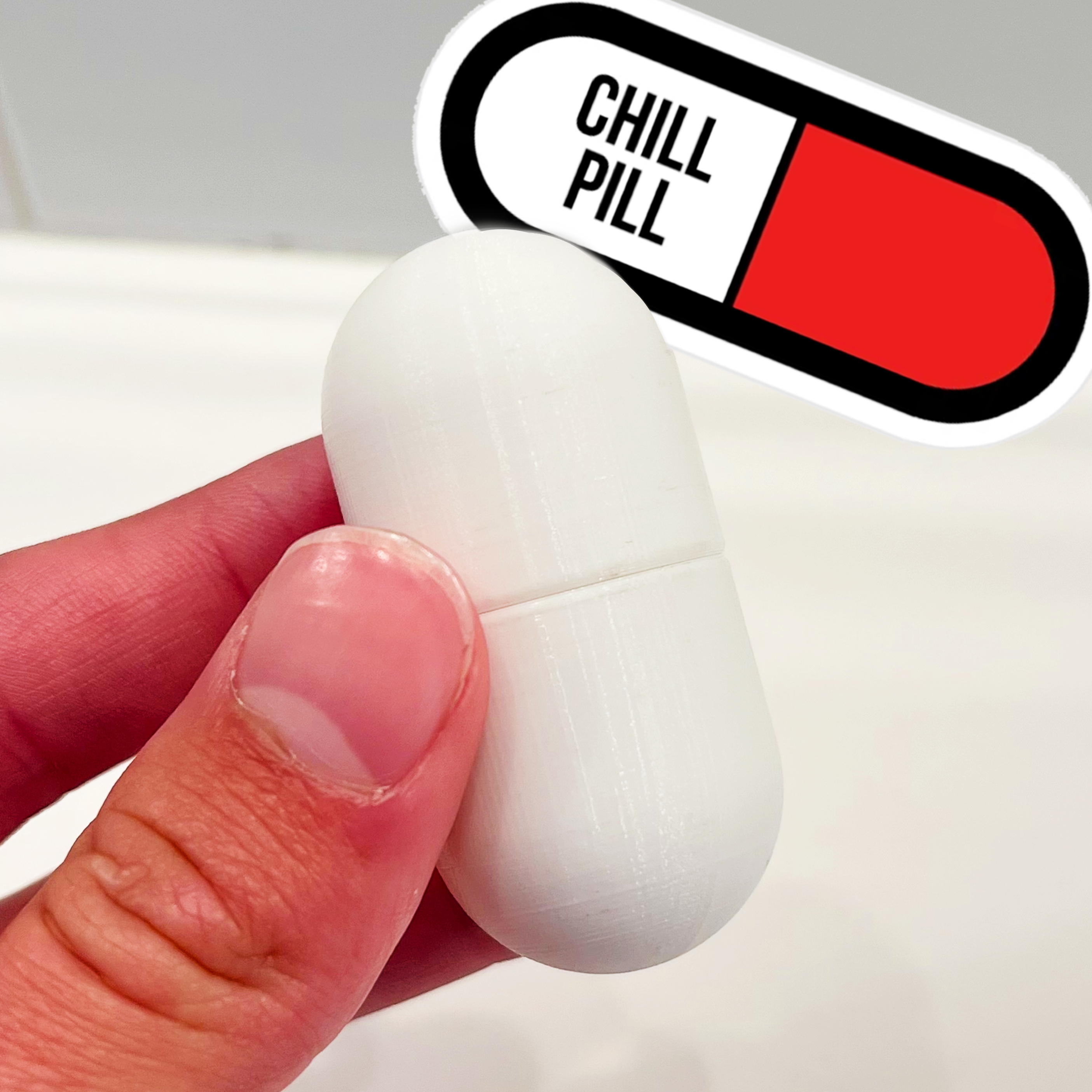 The Chill Pill - A Magnetic Fidget Toy