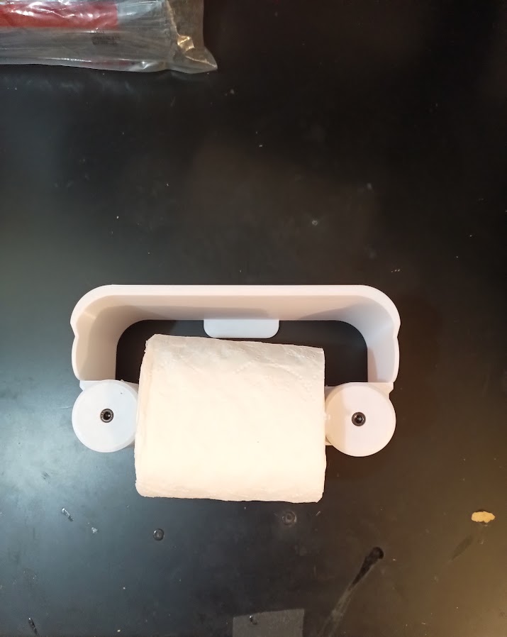 TOILET PAPER HOLDER WITH PHONE SHELF(AND SPRING LOADED) - photo 4