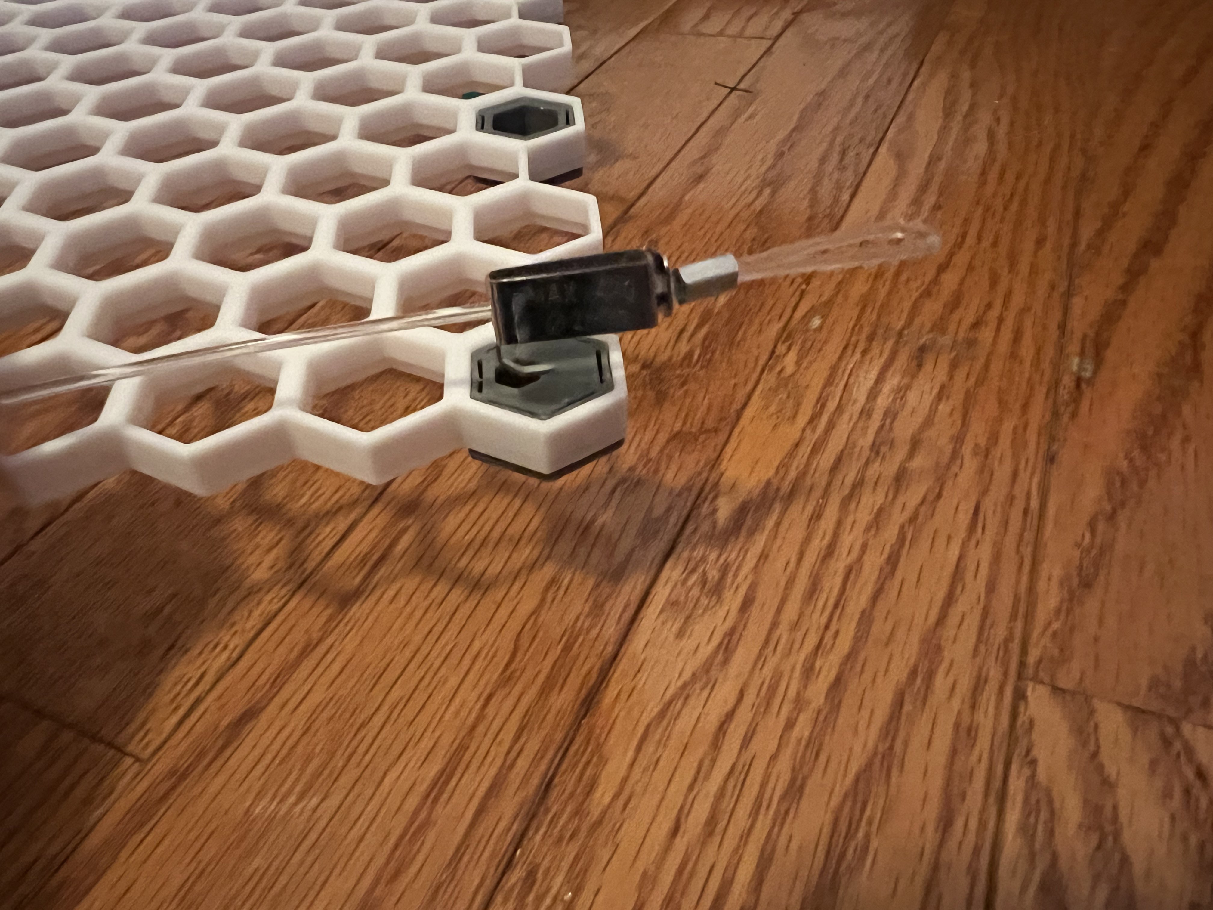 Honeycomb Storage Wall Hook Mount - photo 3