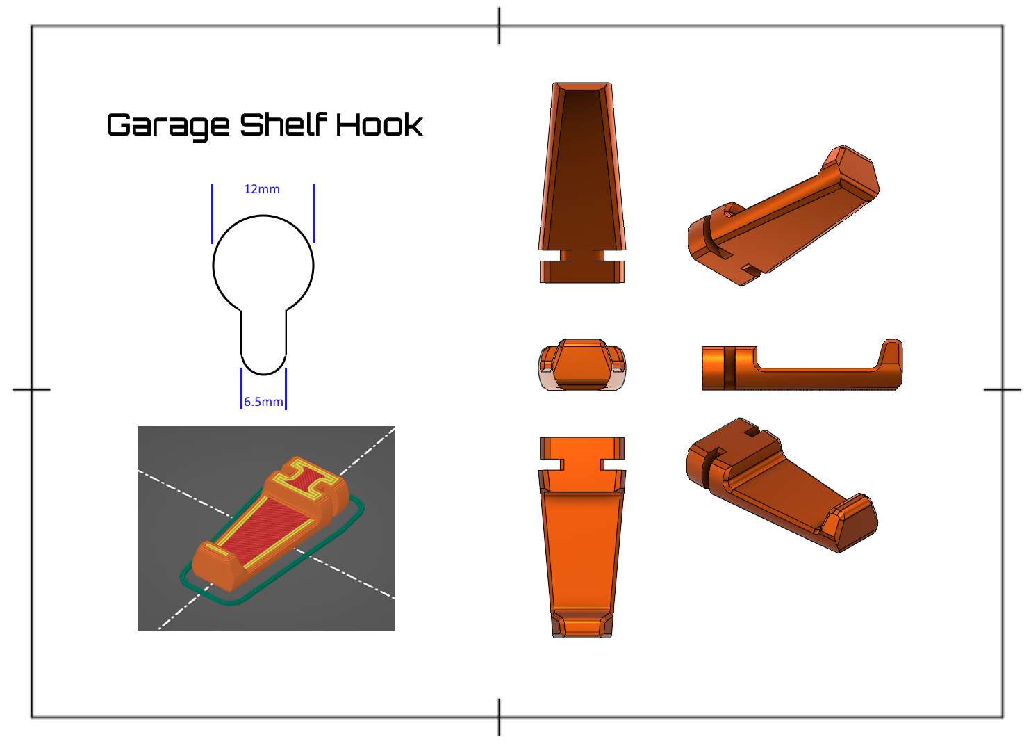 Super Garage Shelf Hook