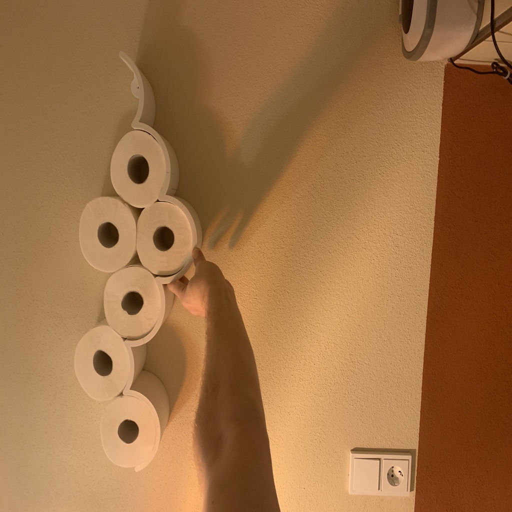 Cloud Storage for Toilet Paper - Holder Shelf - photo 2