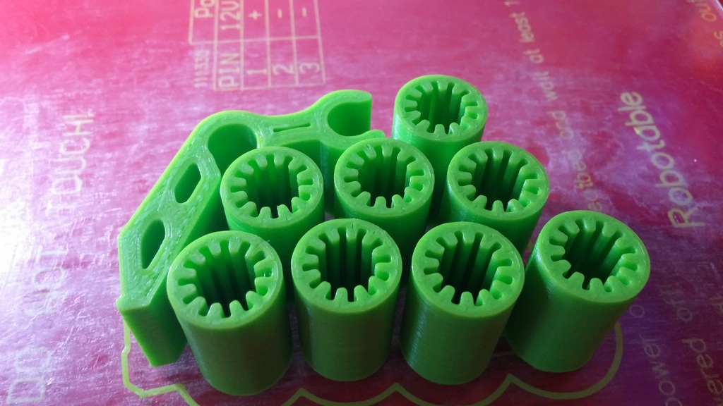 PLA bushing 8mm better printability - photo 2