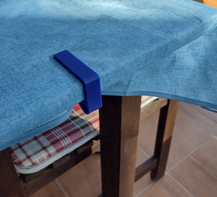 Úchytka na obrus - Tablecloth clip