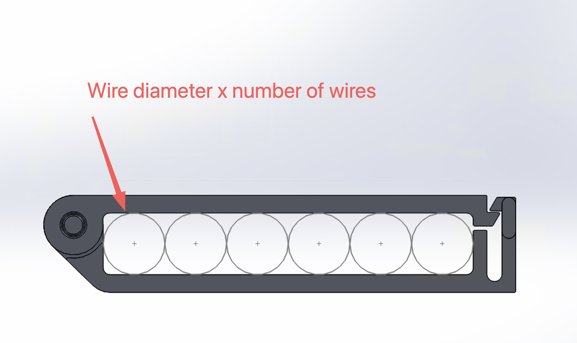 Multi cable/wire clip - photo 2