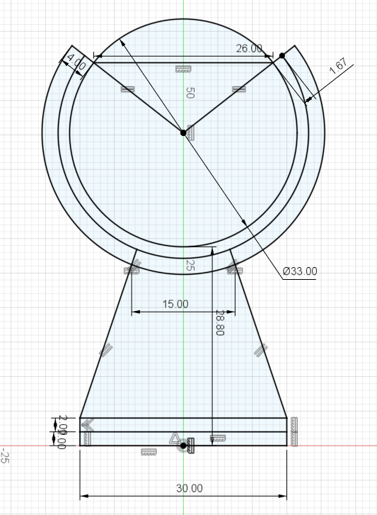 Kitchen plinth kickboard clip - parametric - photo 2