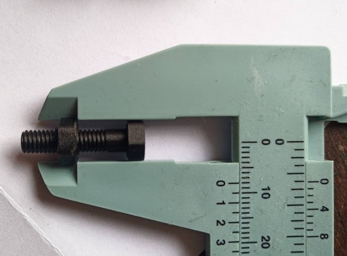 3D printable M5 Hex Screw and Nut - photo 3