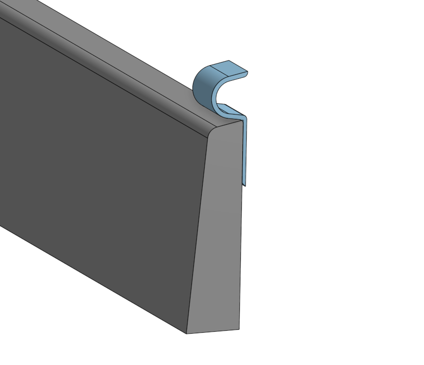 Baseboard Cable Clip Mount Holder Organizer Guide Fussleiste