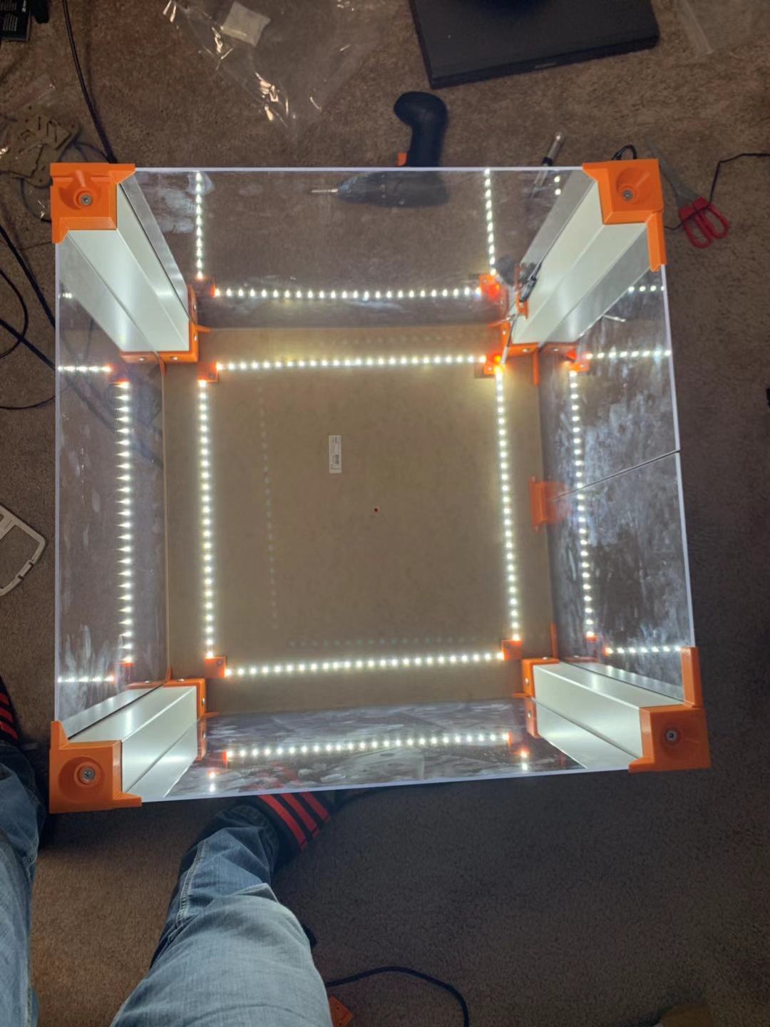 LED Strip Corner Connector Bracket