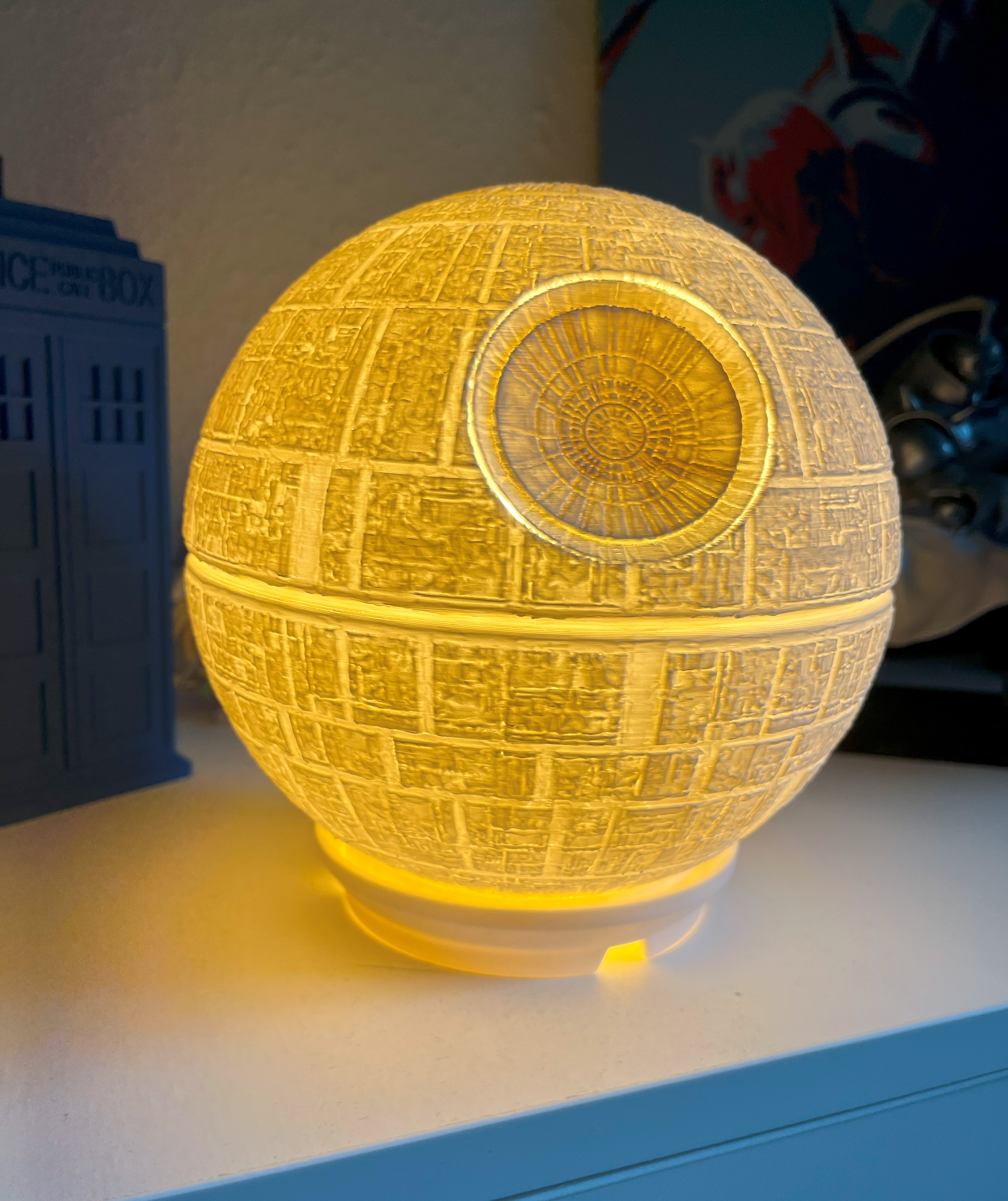 Death Star Lamp - Ikea Fado 17cm - photo 2
