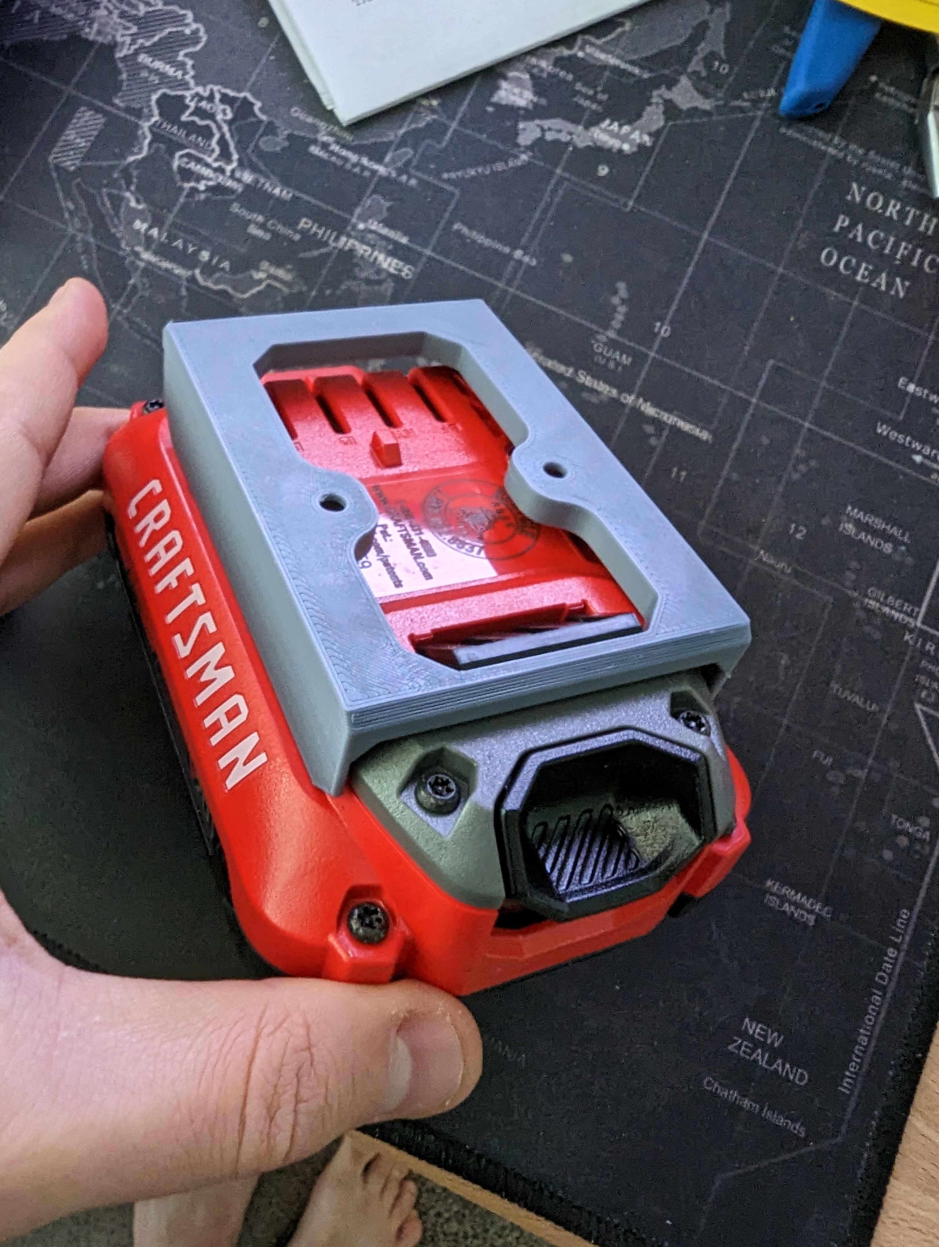 Craftsman Battery Mount / Holder - photo 3