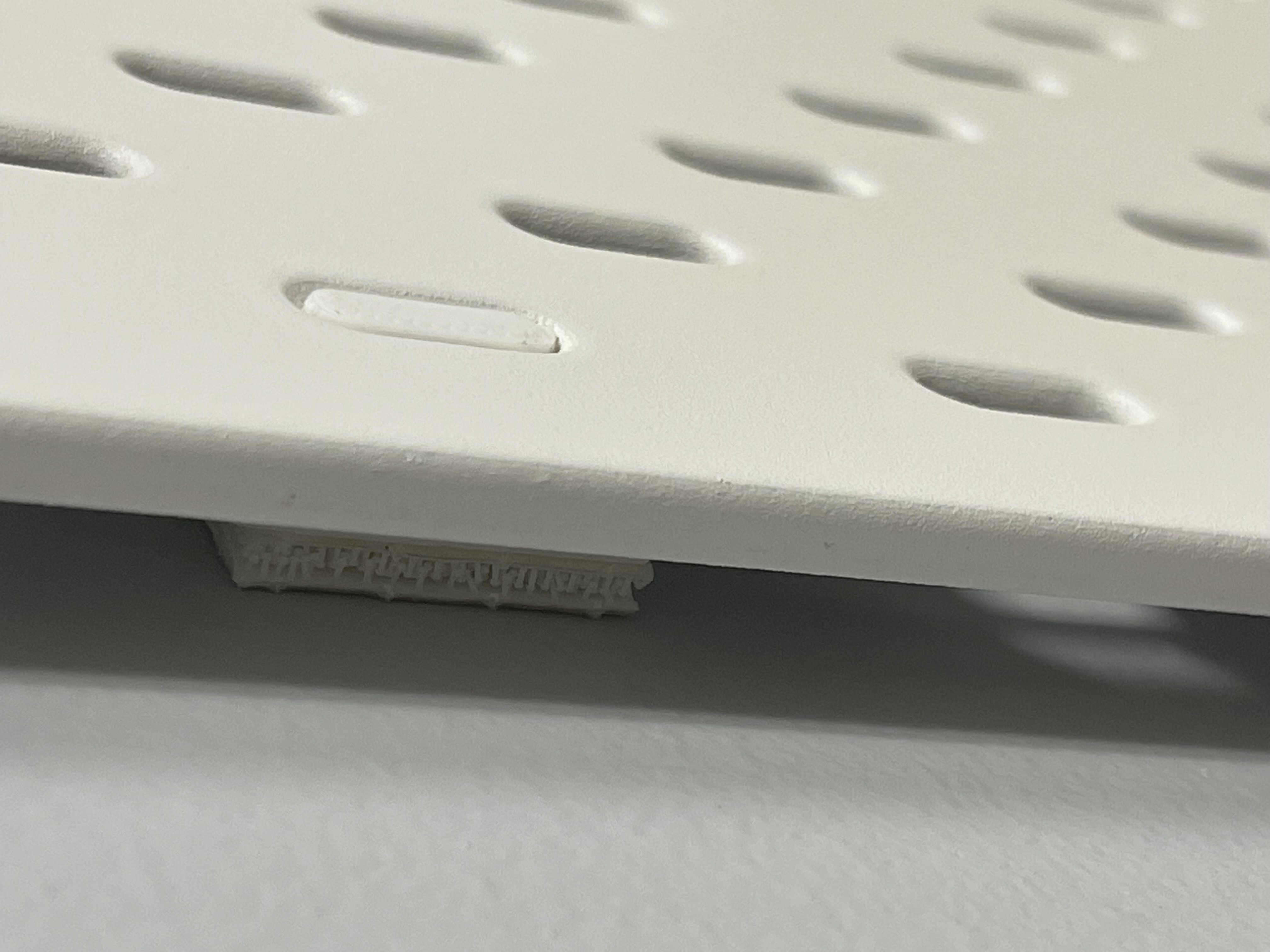 IKEA Skadis Wall Mount Spacer For Command Strips - photo 4