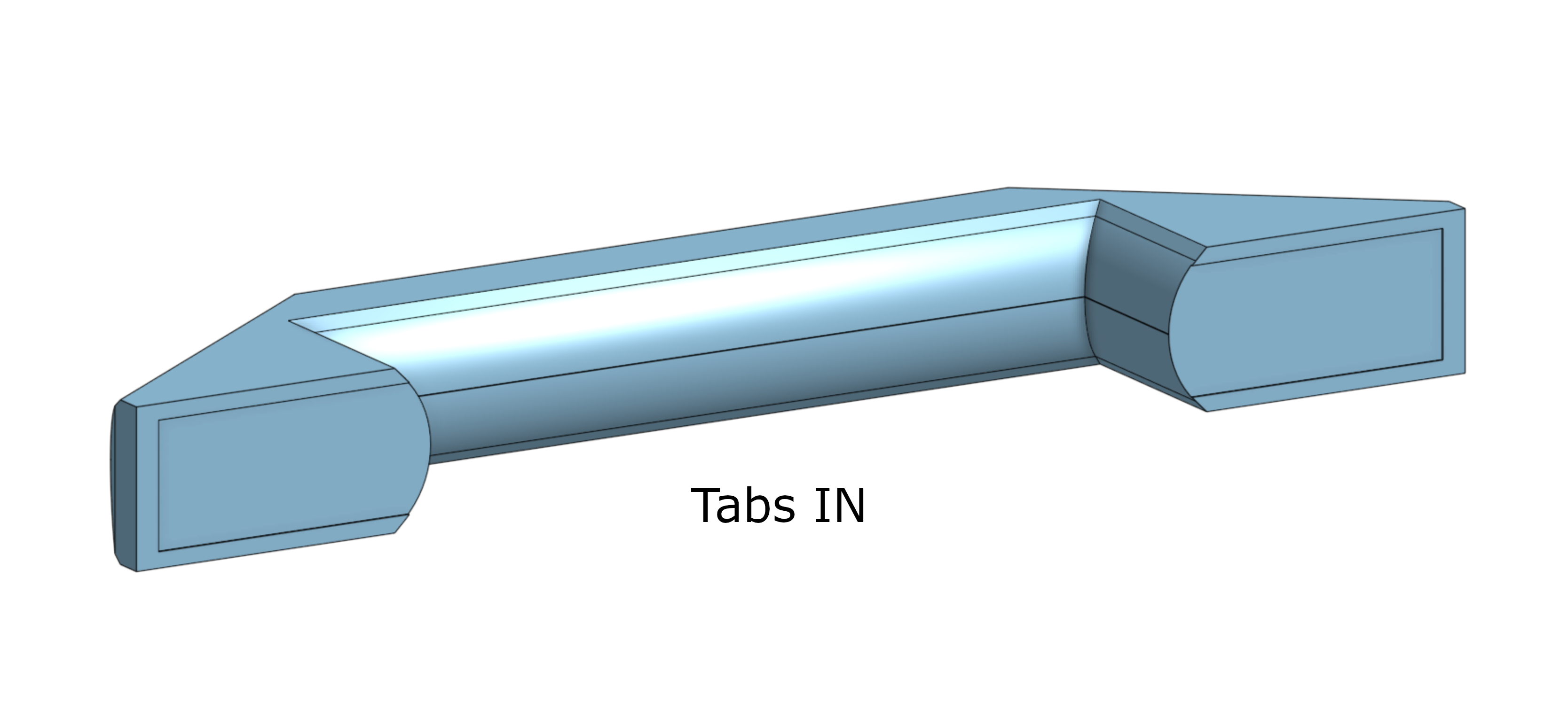 Refrigerator Door Handle - designed to be mounted with 3M Command Strips (No Supports) - photo 2