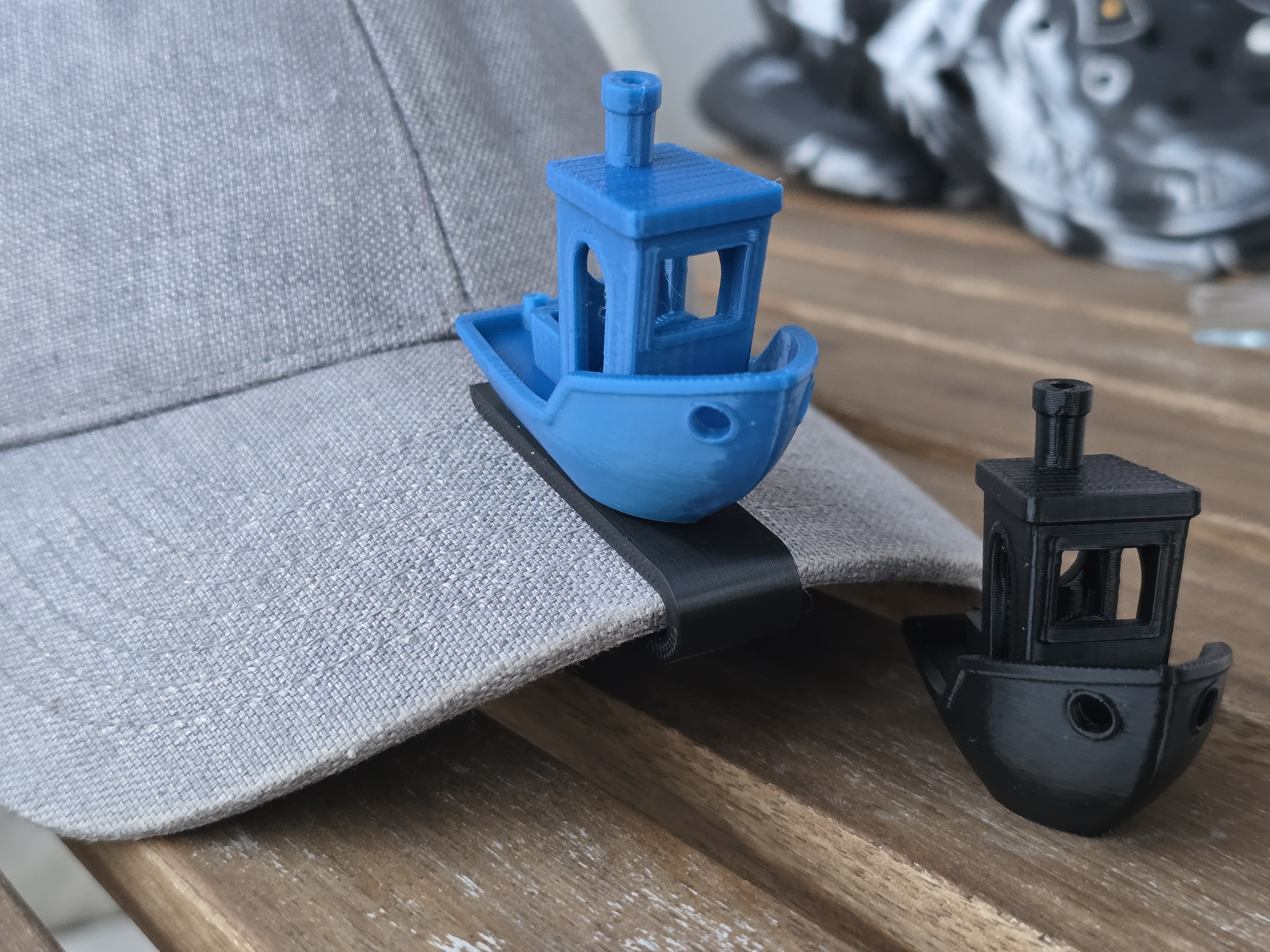 The ultimate 3D printing beacon: modular Benchy cap clip (no supports) - photo 2