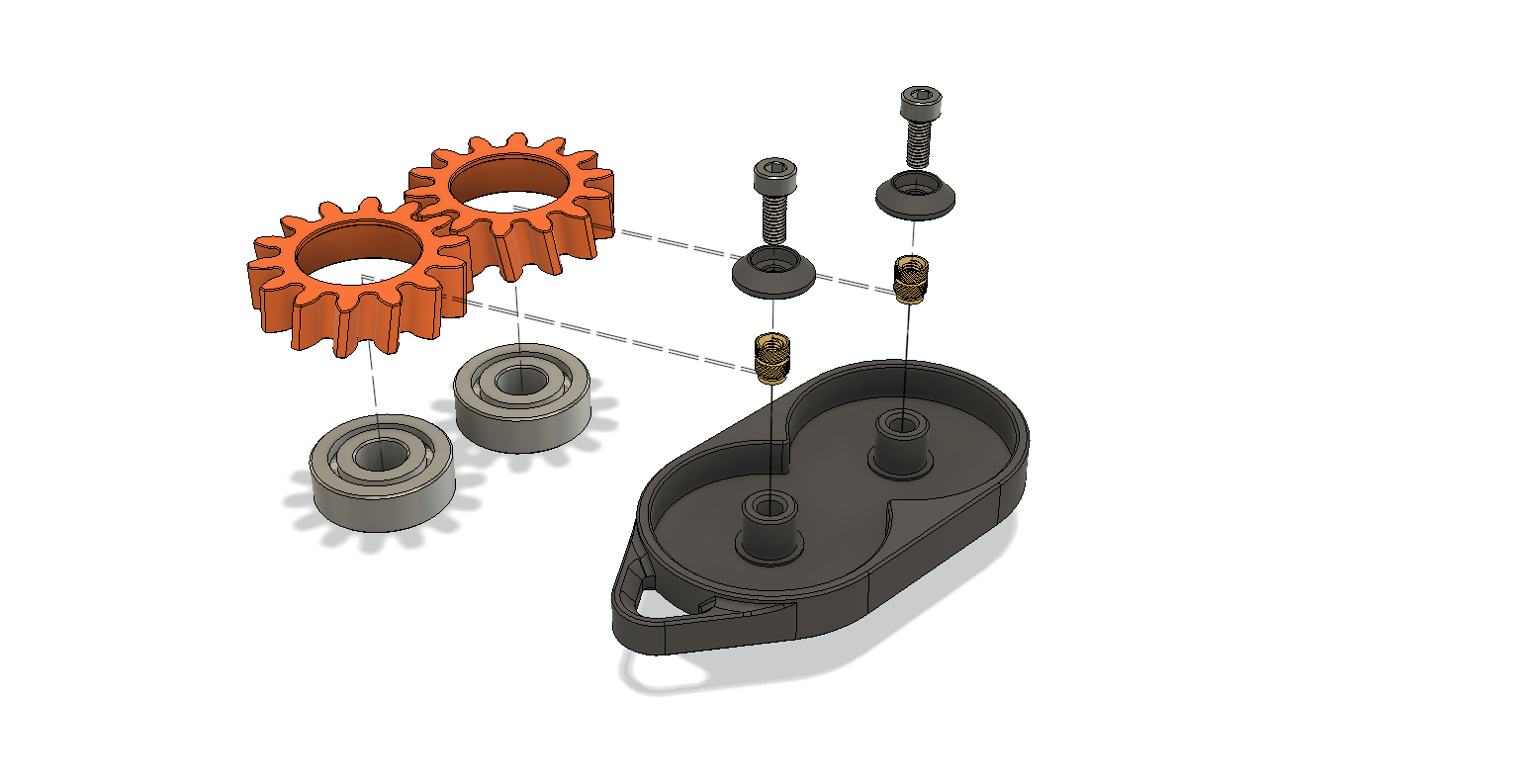 Gear Spinner Keychain - photo 3