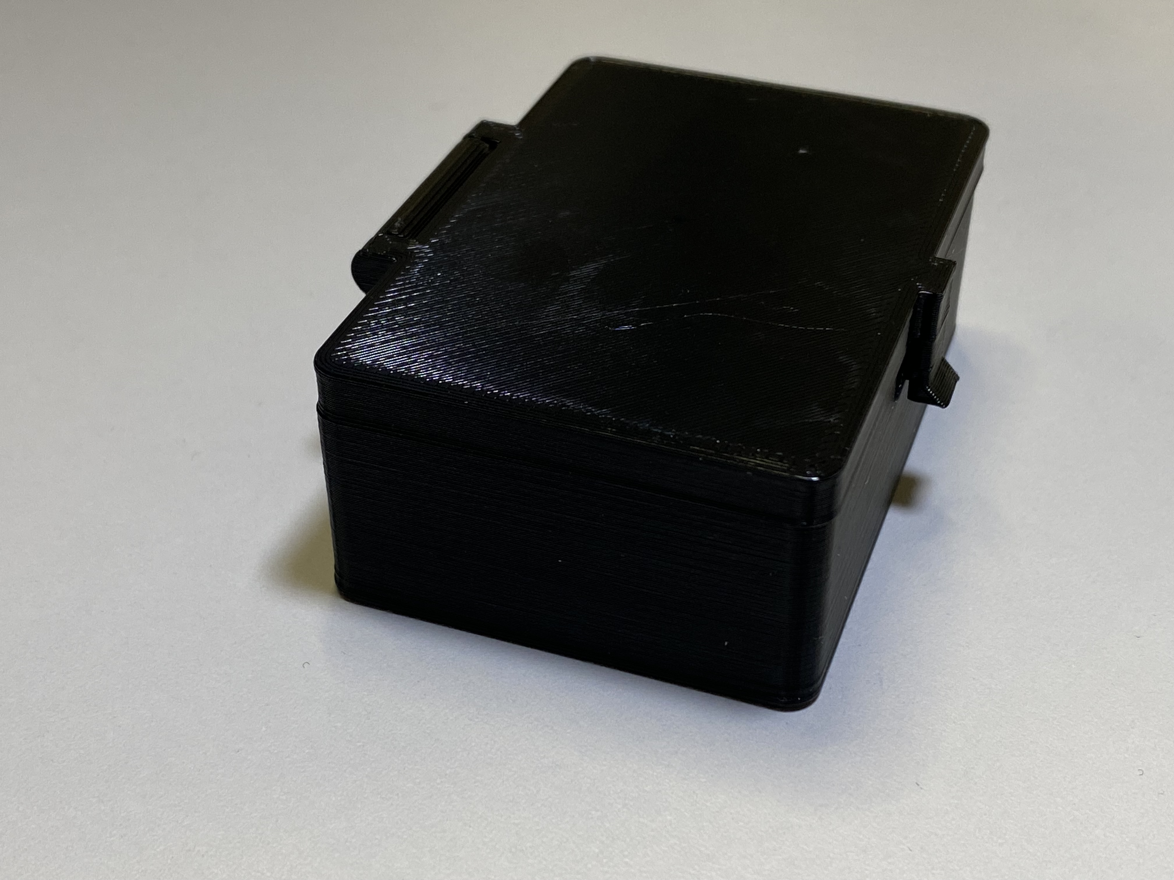 Parametric storage box with printed hinge - photo 2