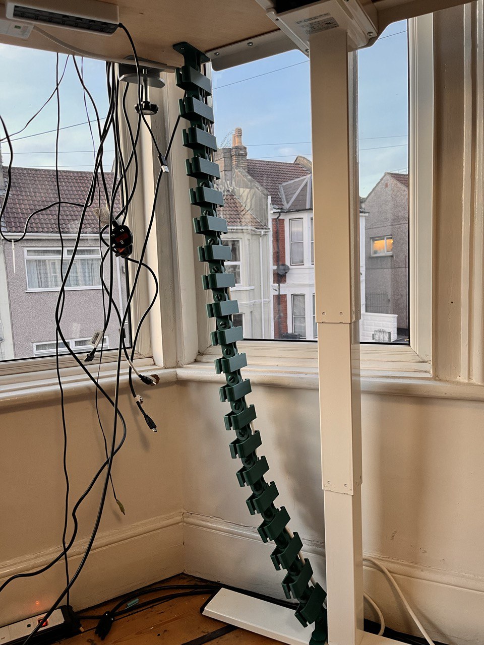 3D Printed Cable Management Spine