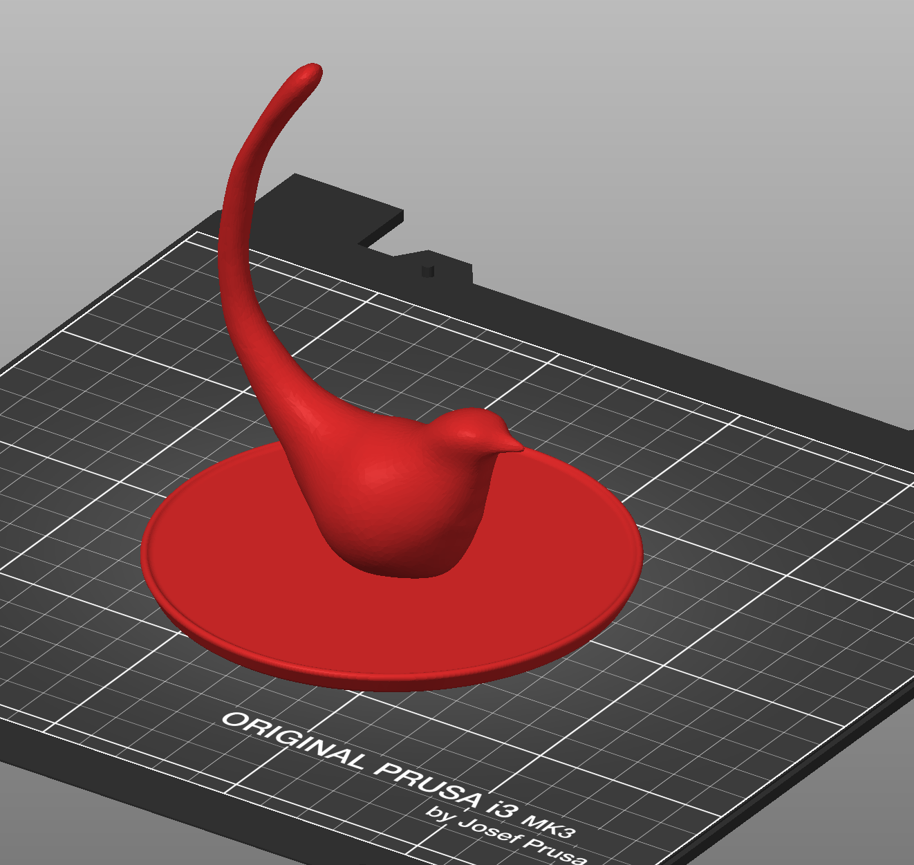 Bird ring holder with tray - photo 2