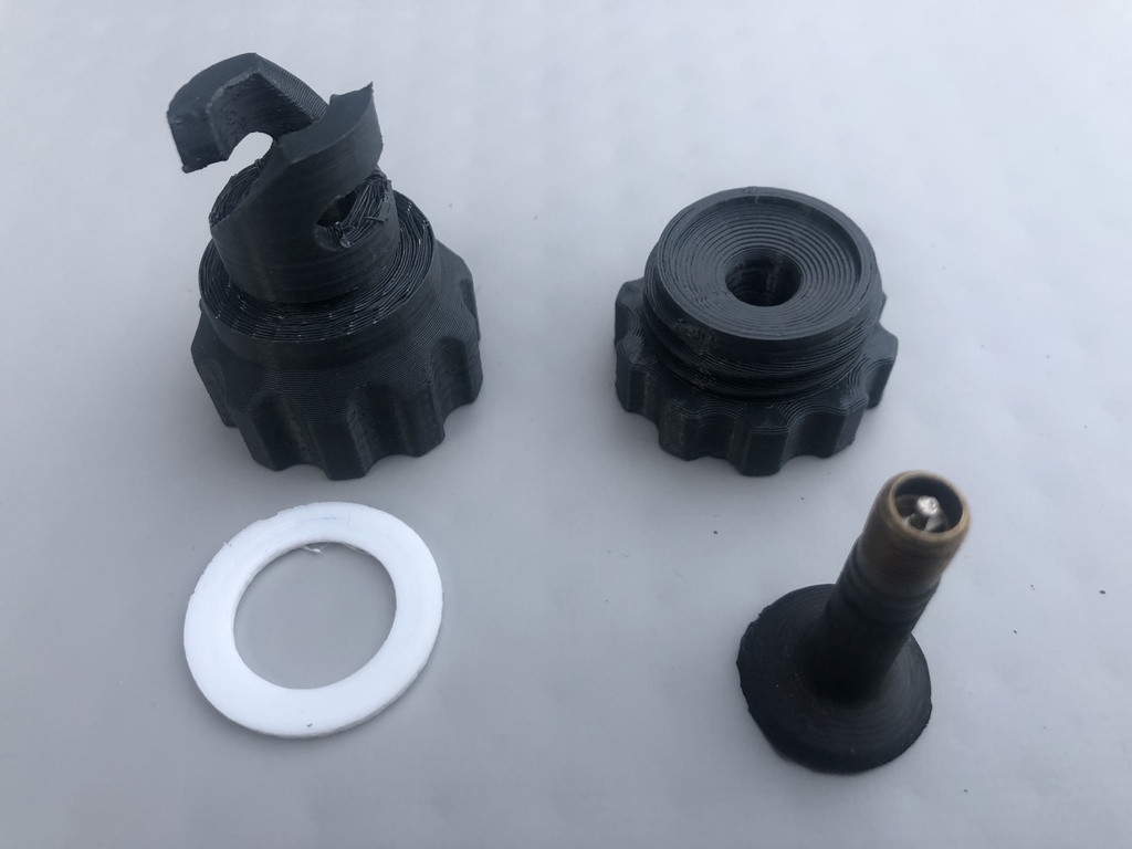 SUP-Valve to Schrader-Valve (car tire valve) Adapter - photo 2
