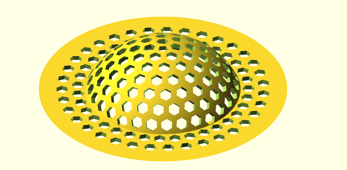 Customizable Geodesic Kitchen Sink Drain Strainer - photo 4