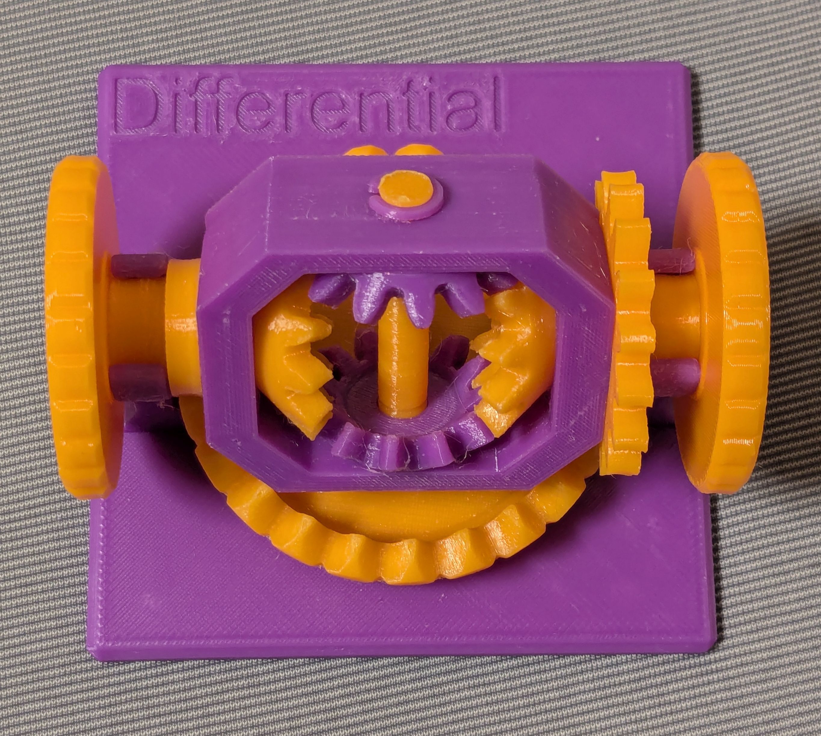 Educational Model of Differential Gear