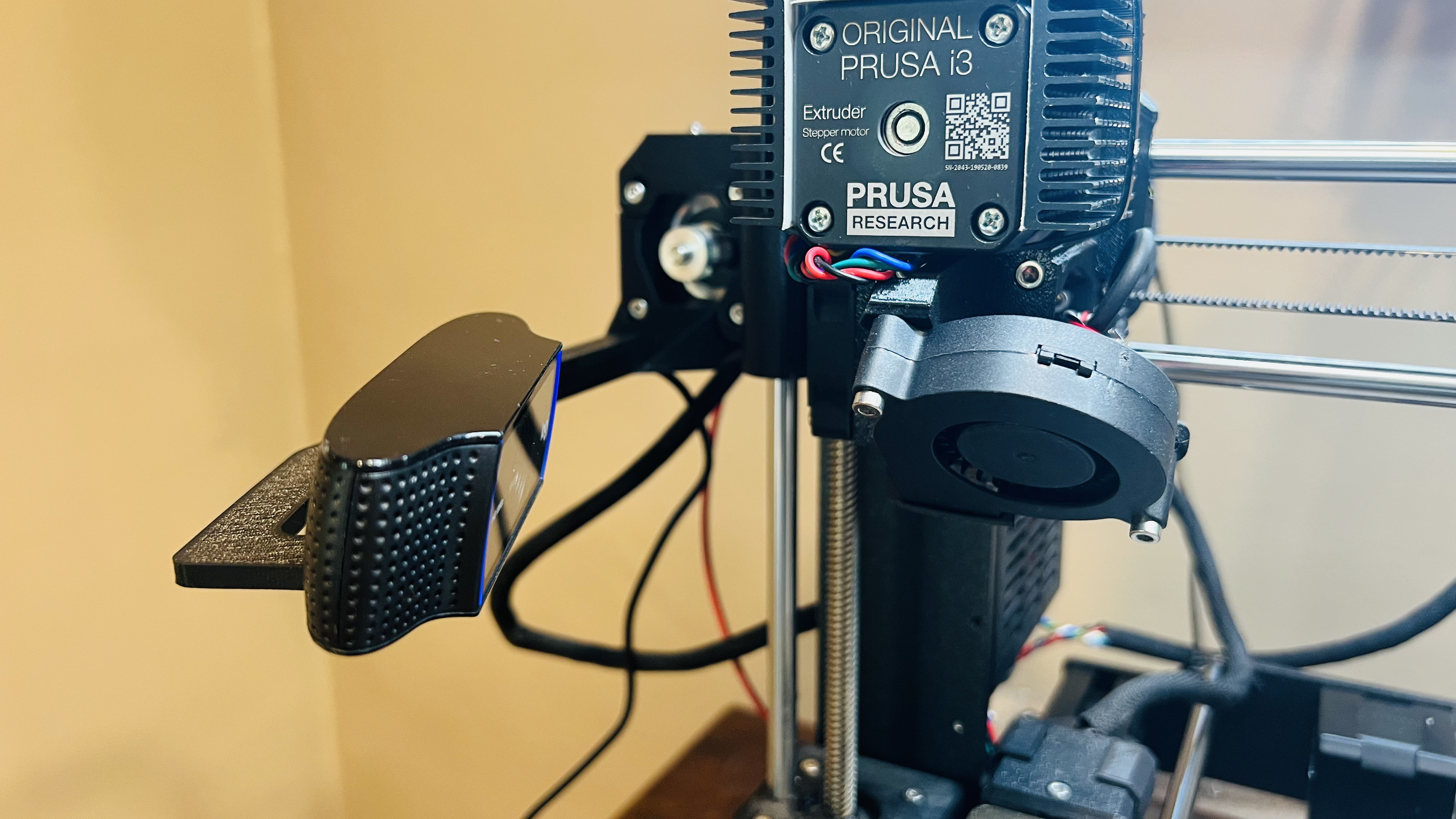 Logitech C920 Prusa MK3/MK3S Z-Motor Mount - photo 2