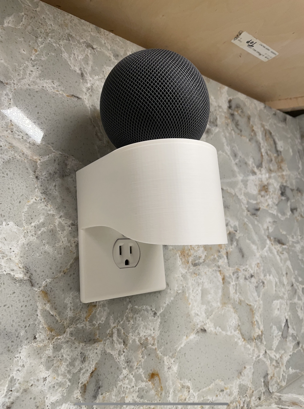 HomePod Mini Outlet Wall Plate Shelf - photo 3