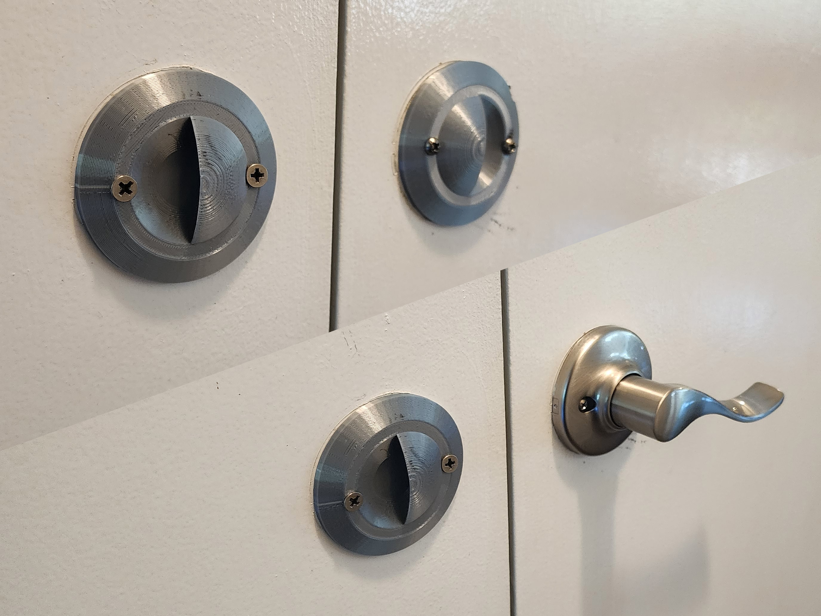 Low-profile Door/Cabinet Pulls