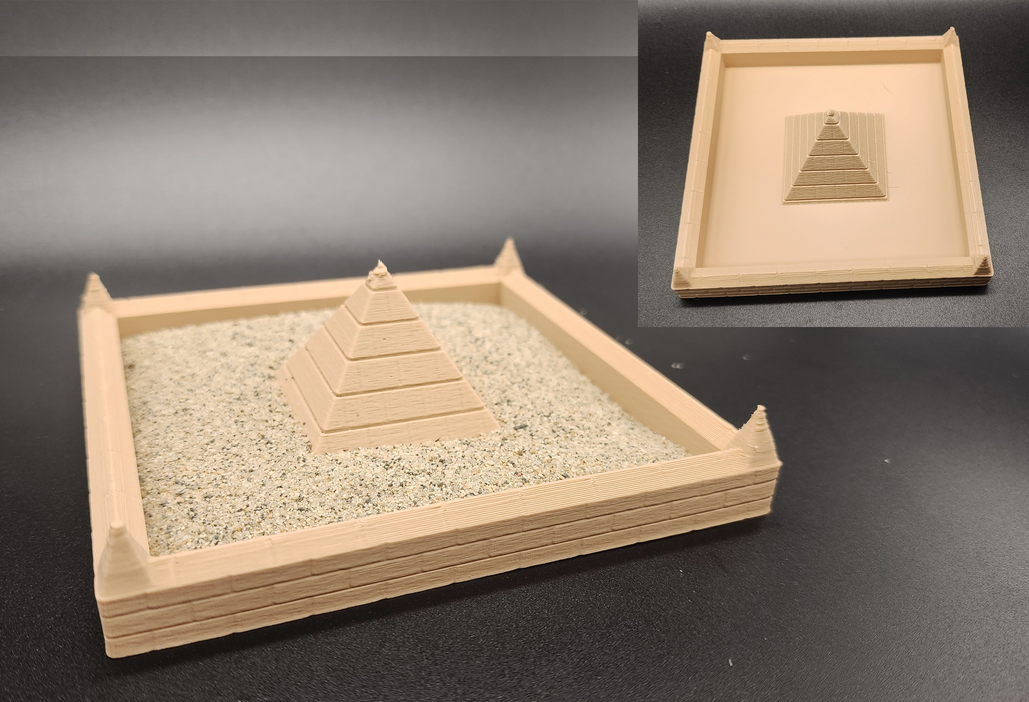 Pyramid Zen Garden/Ash Tray