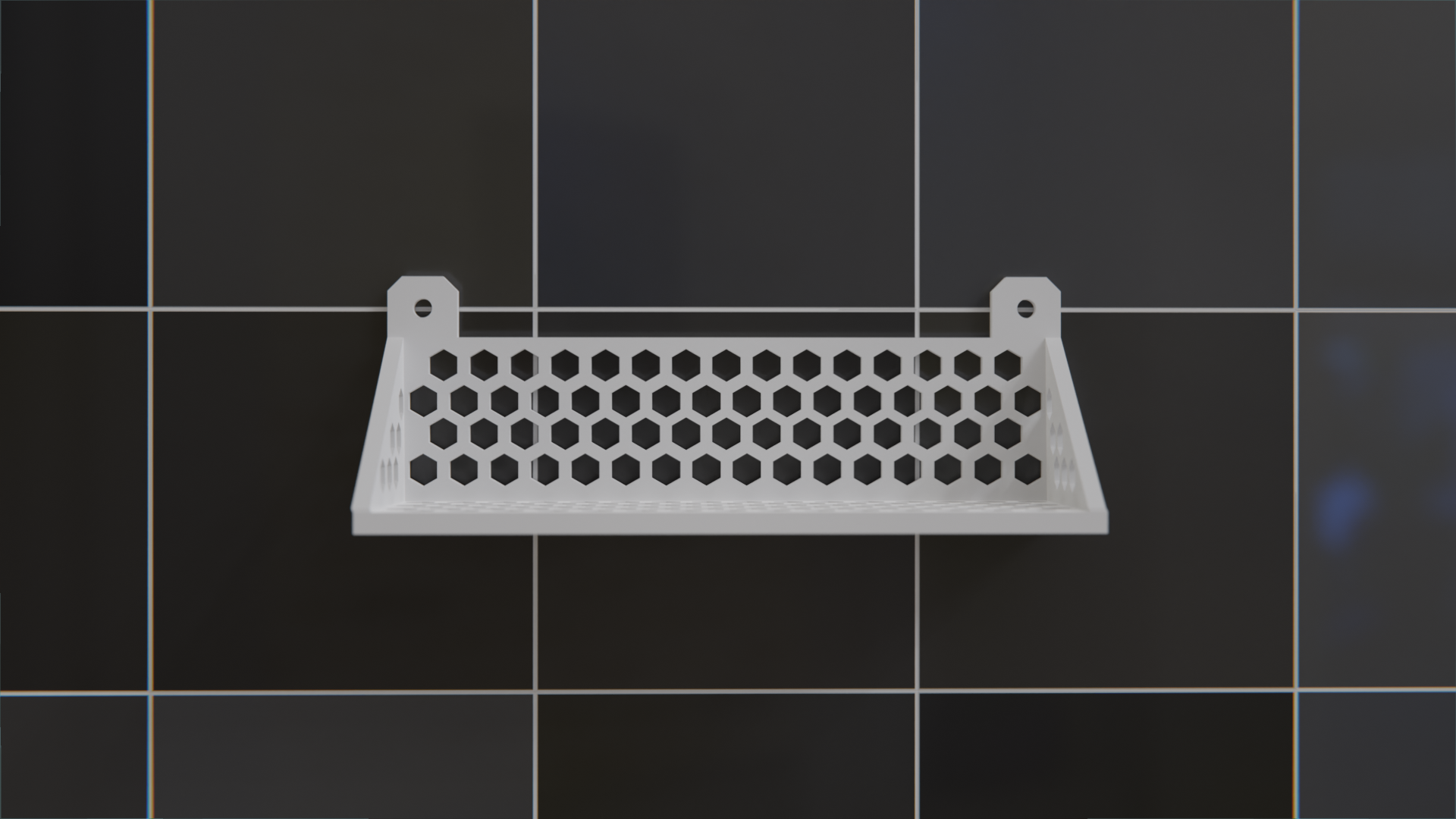 Small Hexagon Pattern Shelf - photo 2