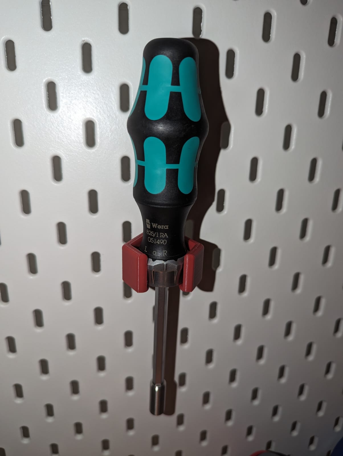 IKEA Skadis Mount for Wera 825 RA
