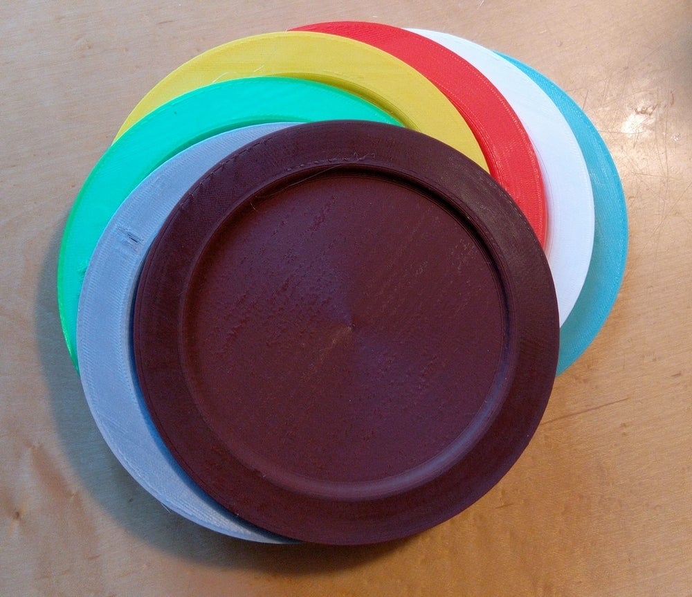 Plates for Toy Kitchen [no supports]
