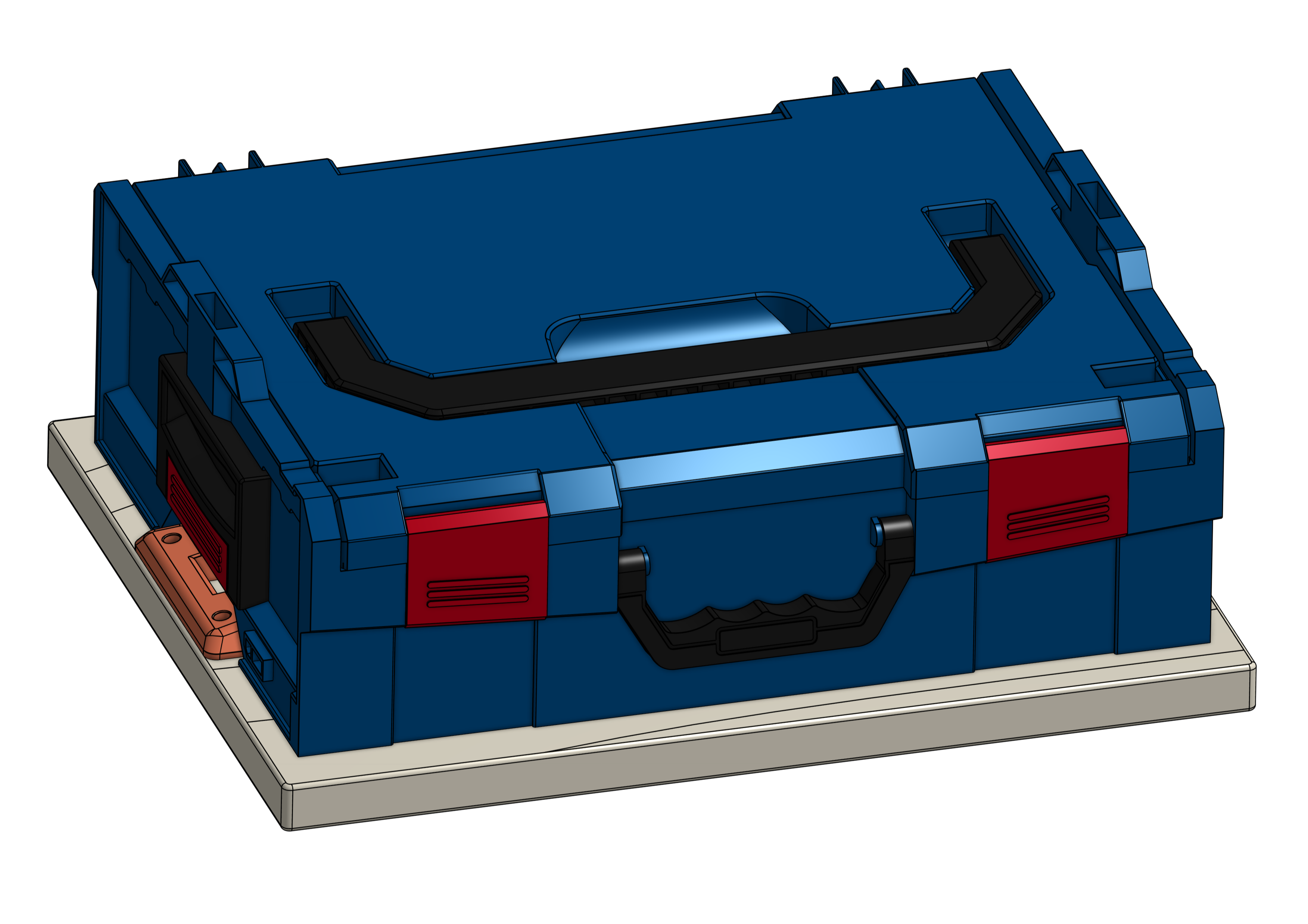 L-Boxx Mount / Mounting Bracket for Bosch & Sortimo