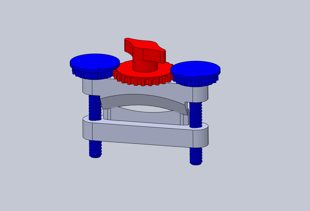 Dual Screw Multi Ratio Geared Clamp With Various Jaws - photo 2