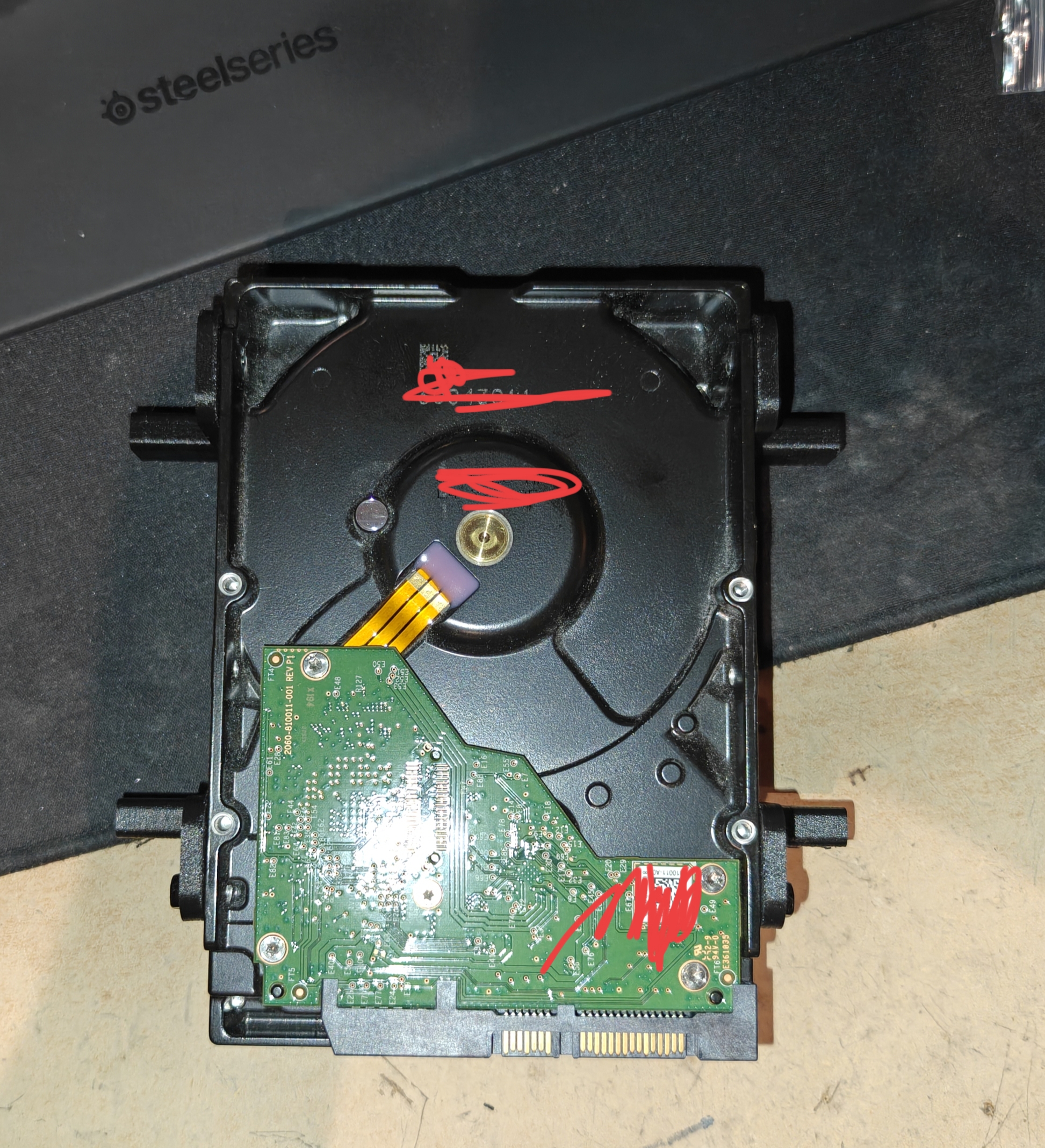 Dell Precision T5810 2x 3.5" HDD Mount to the front optical drive tray/caddy - photo 2
