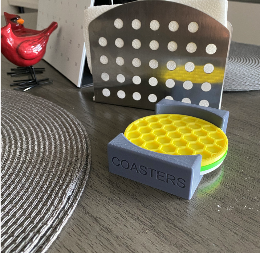 Coaster Tray (holds 4-5 coasters)