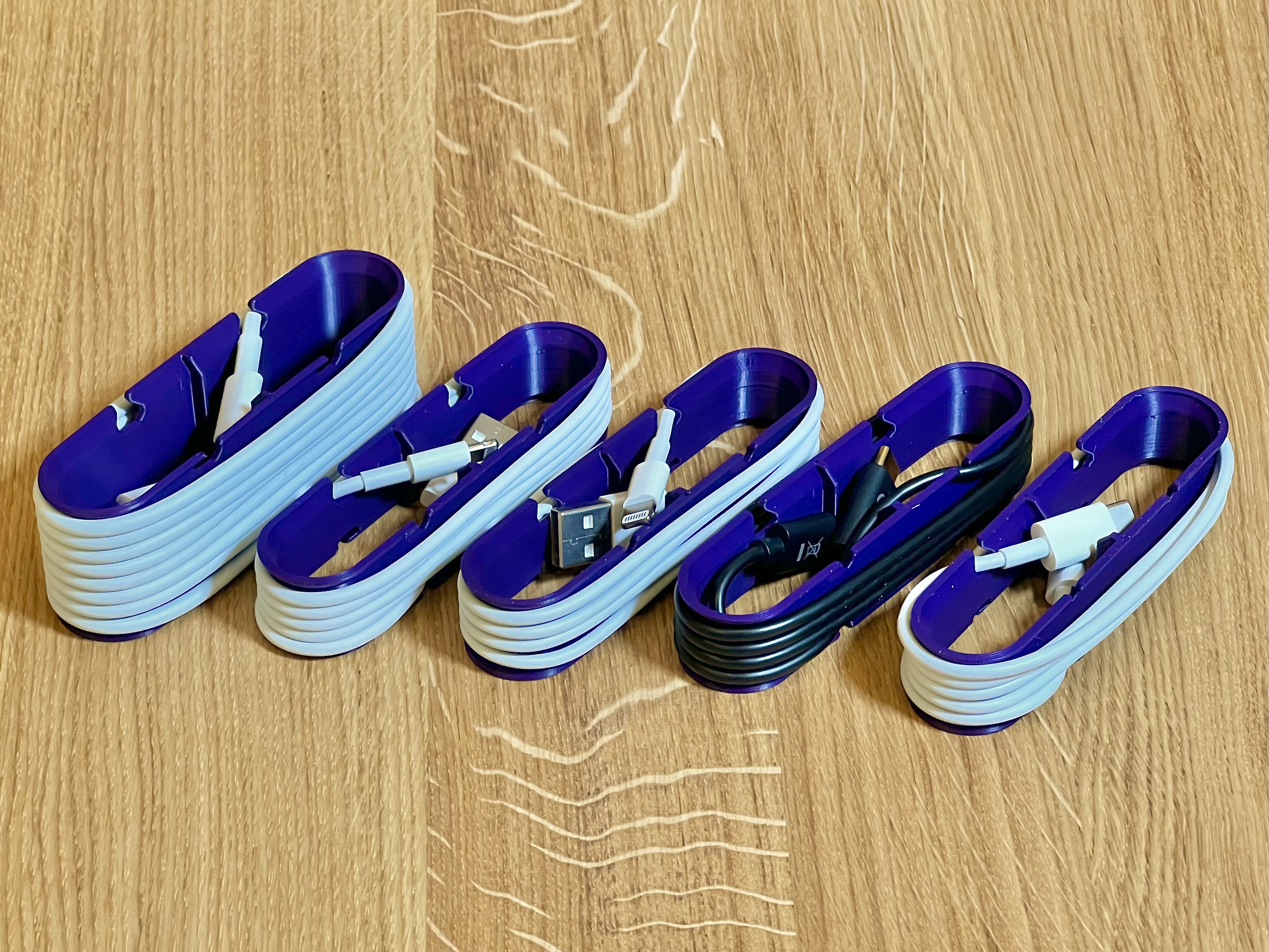 Cable Tidy Spool, for ⌀3.5mm Cables, 115 Sizes - photo 3