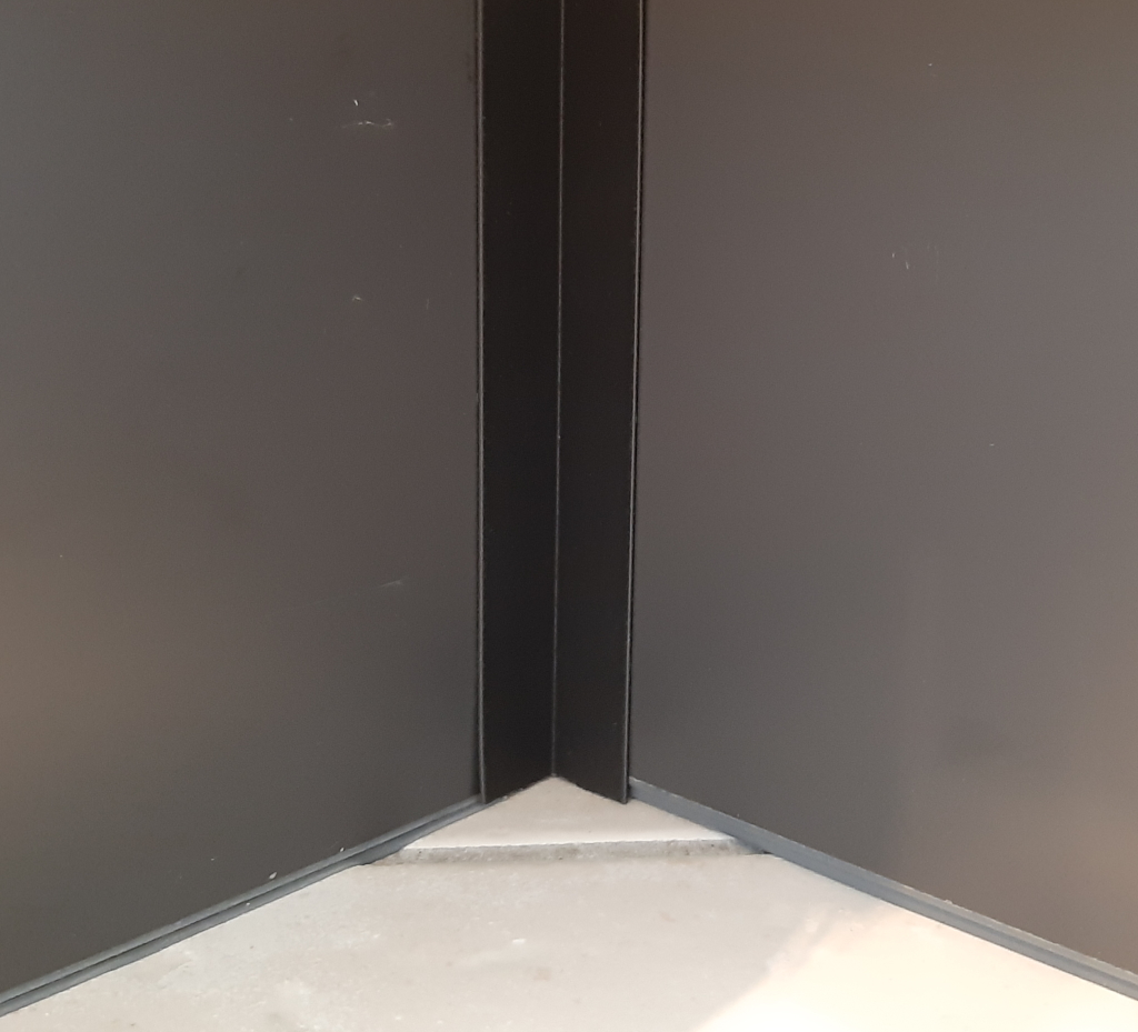 90 Degree Kitchen Baseboard Connector