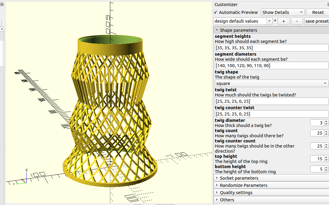 Customizable Solar LED Lamp Shade Generator - photo 4
