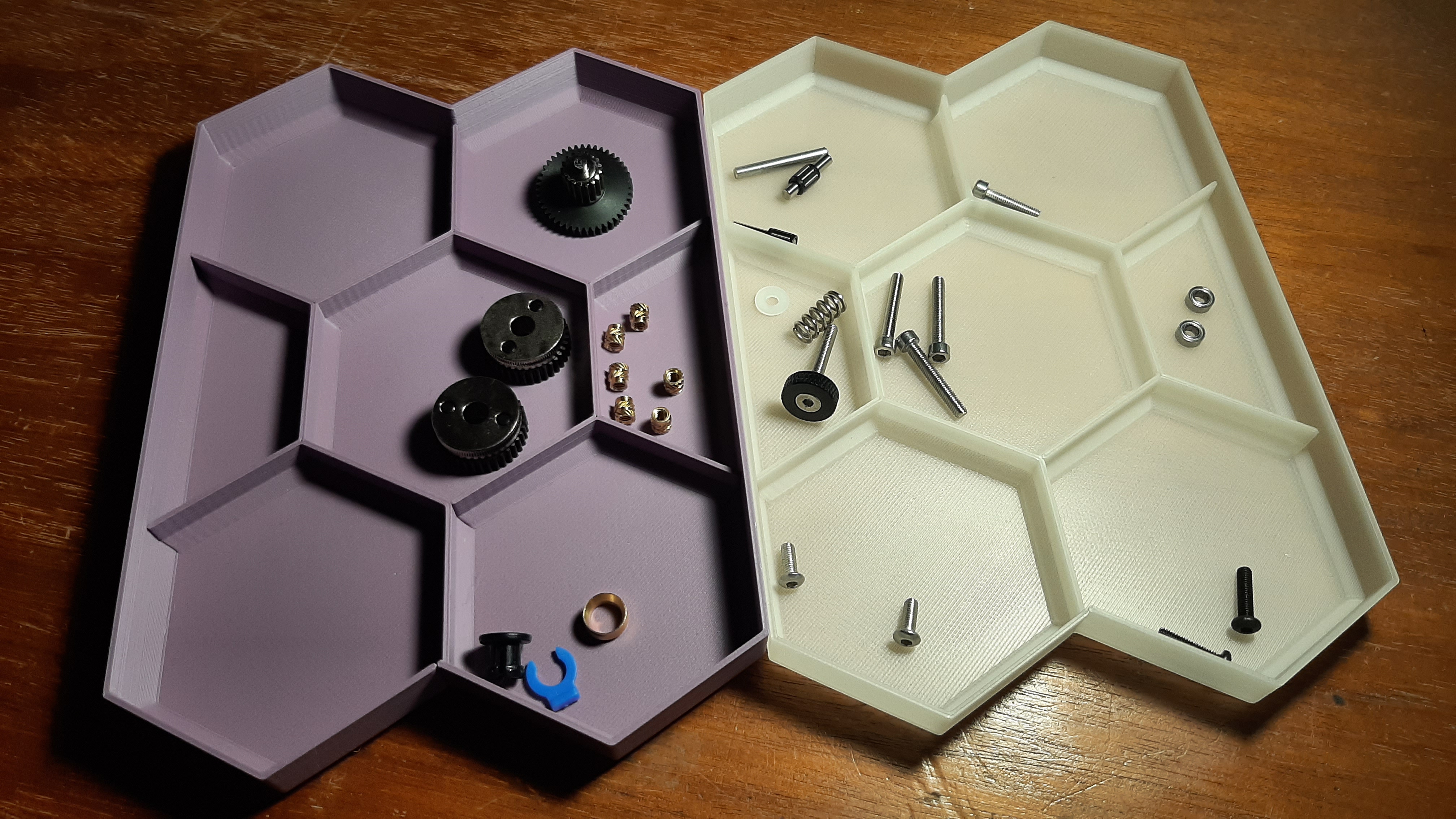 Vase mode stackable HexTray (60 mm hexagons) - photo 3